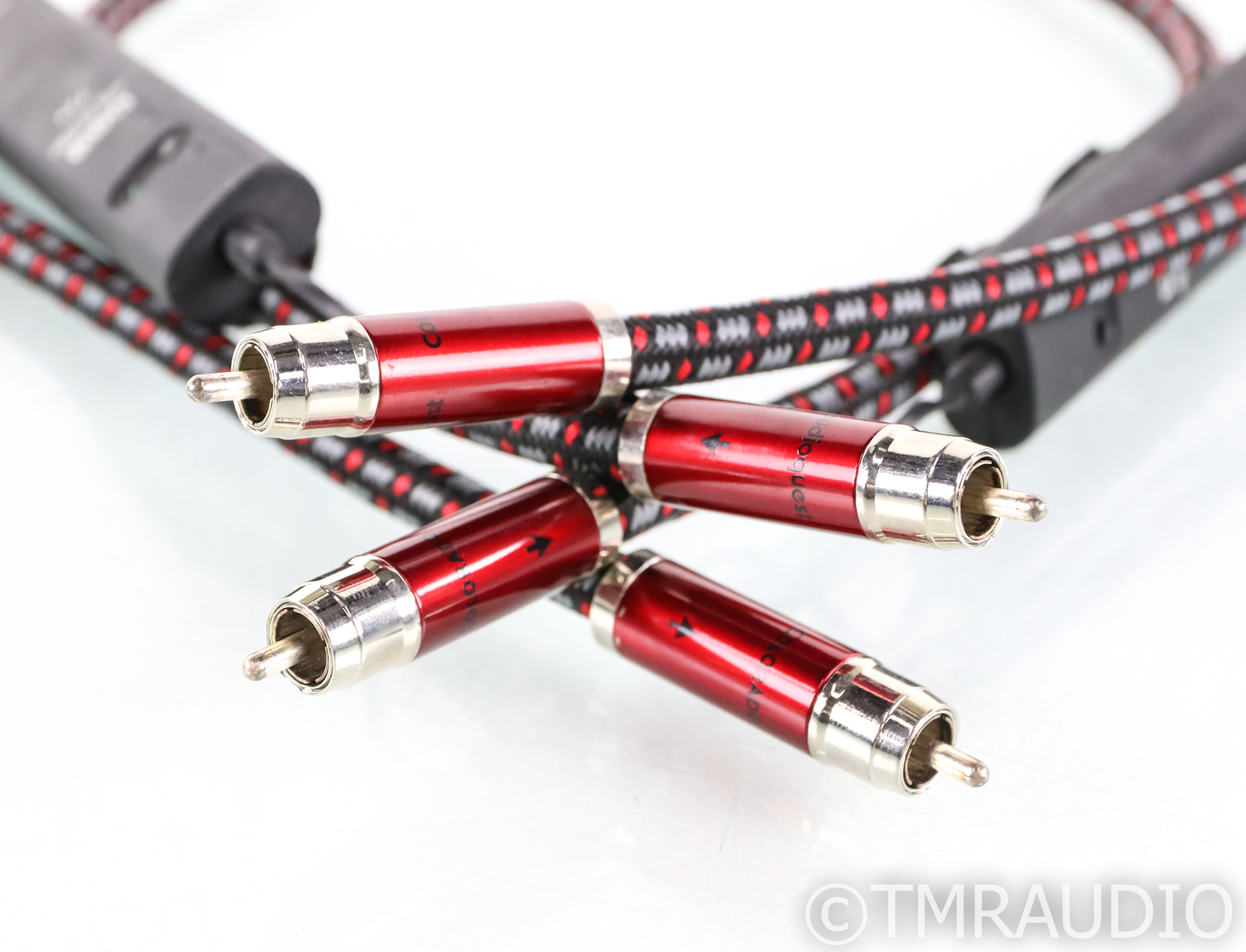 AudioQuest Colorado RCA Cables; 1m Pair Interconnects; 72v