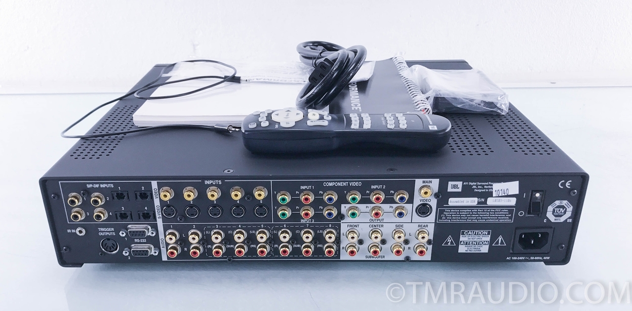 JBL Performance AV1 7.1 Ch Digital Surround Processor / Controller