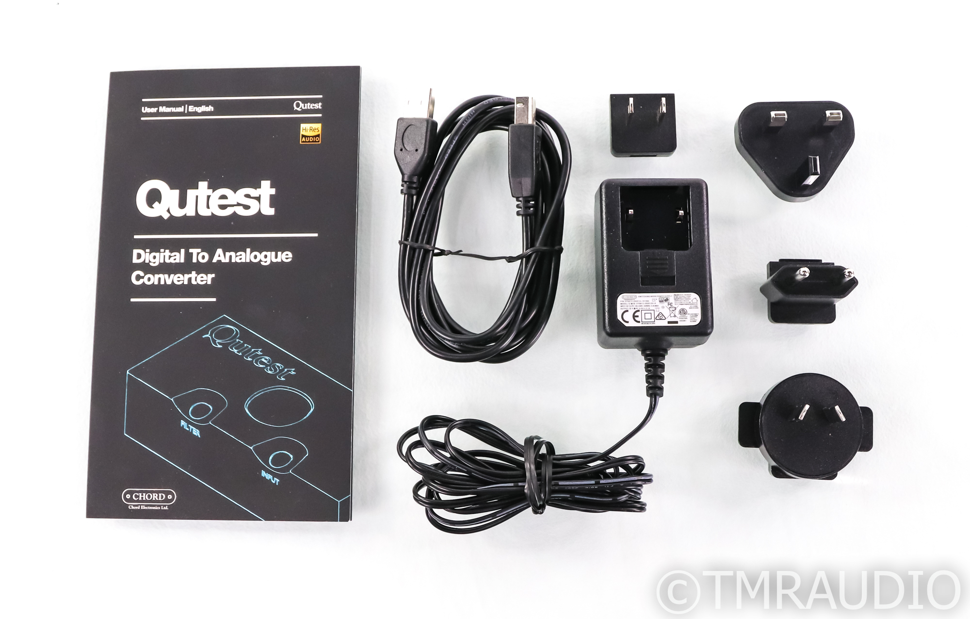 Chord Electronics Qutest DAC; D/A Converter; Black (SOLD7