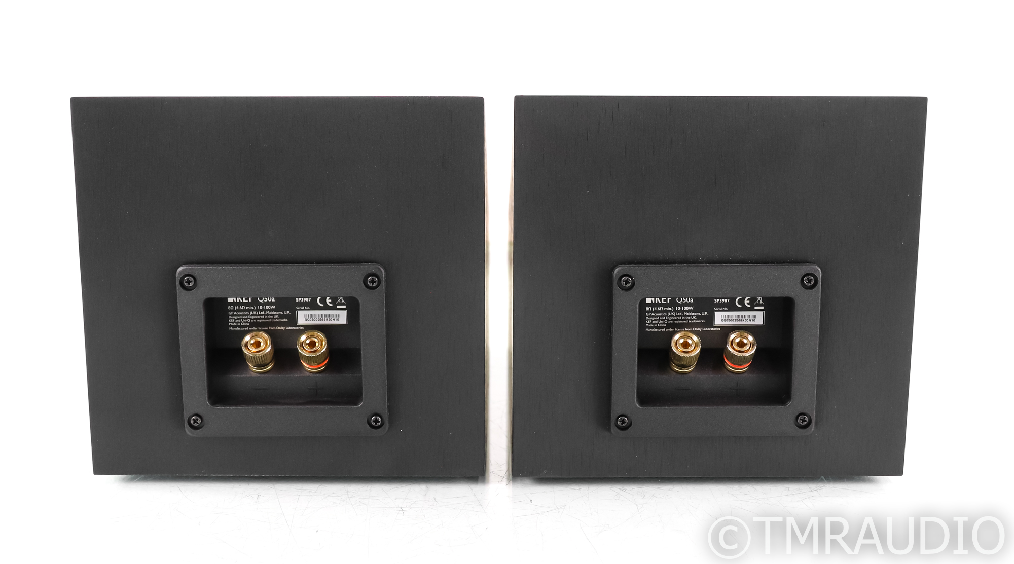 KEF Q50a Dolby Atmos Surround Speakers; Q-50-a; Black Pair