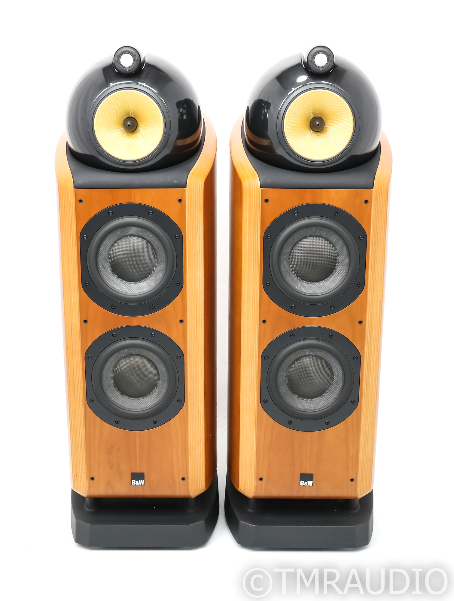 B&Ｗ　８０２ B&W 802 D2 Floorstanding Speakers; Black Pair - The Music Room