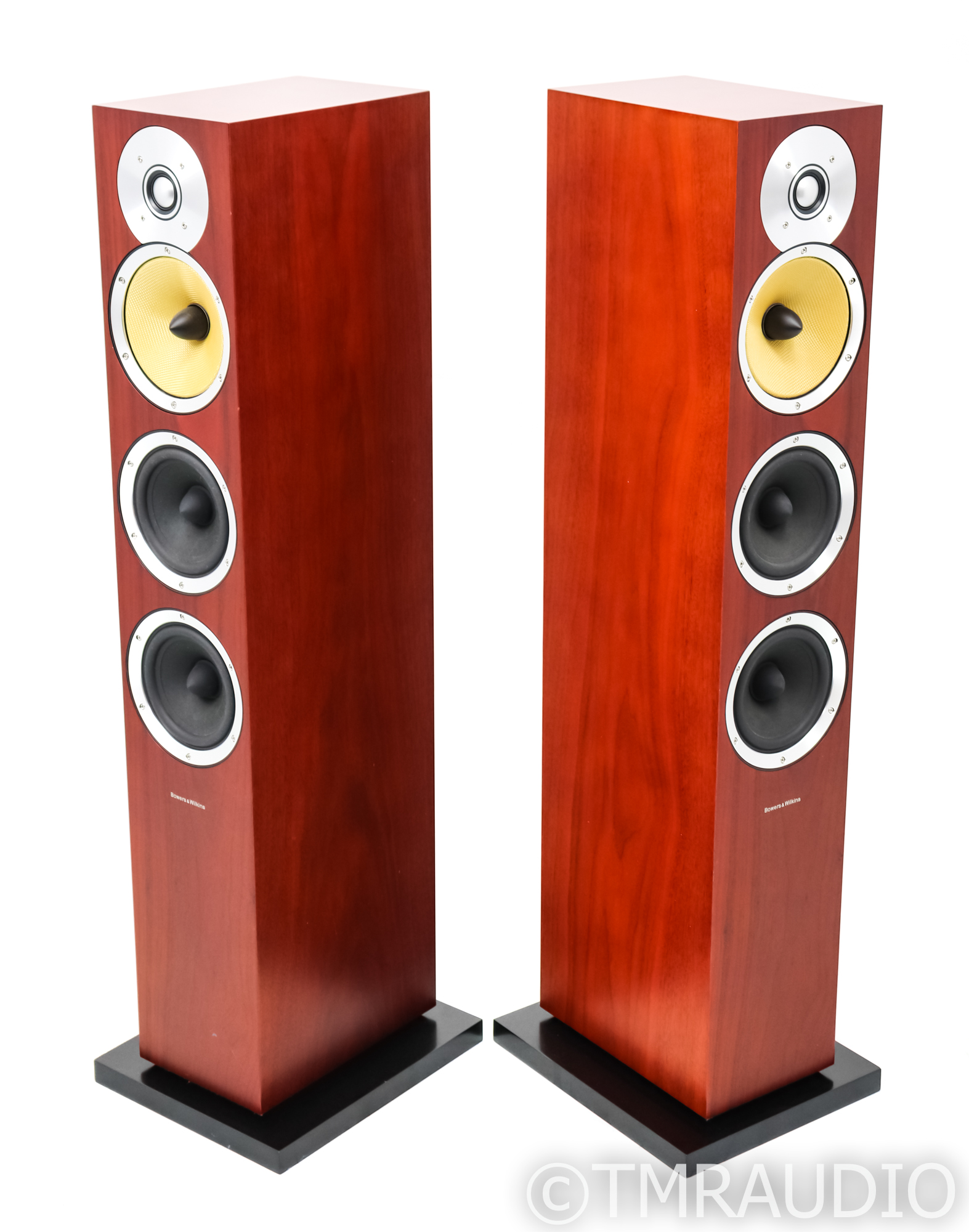 B&W CM8 Floorstanding Speakers; Rosenut Pair - The Music Room
