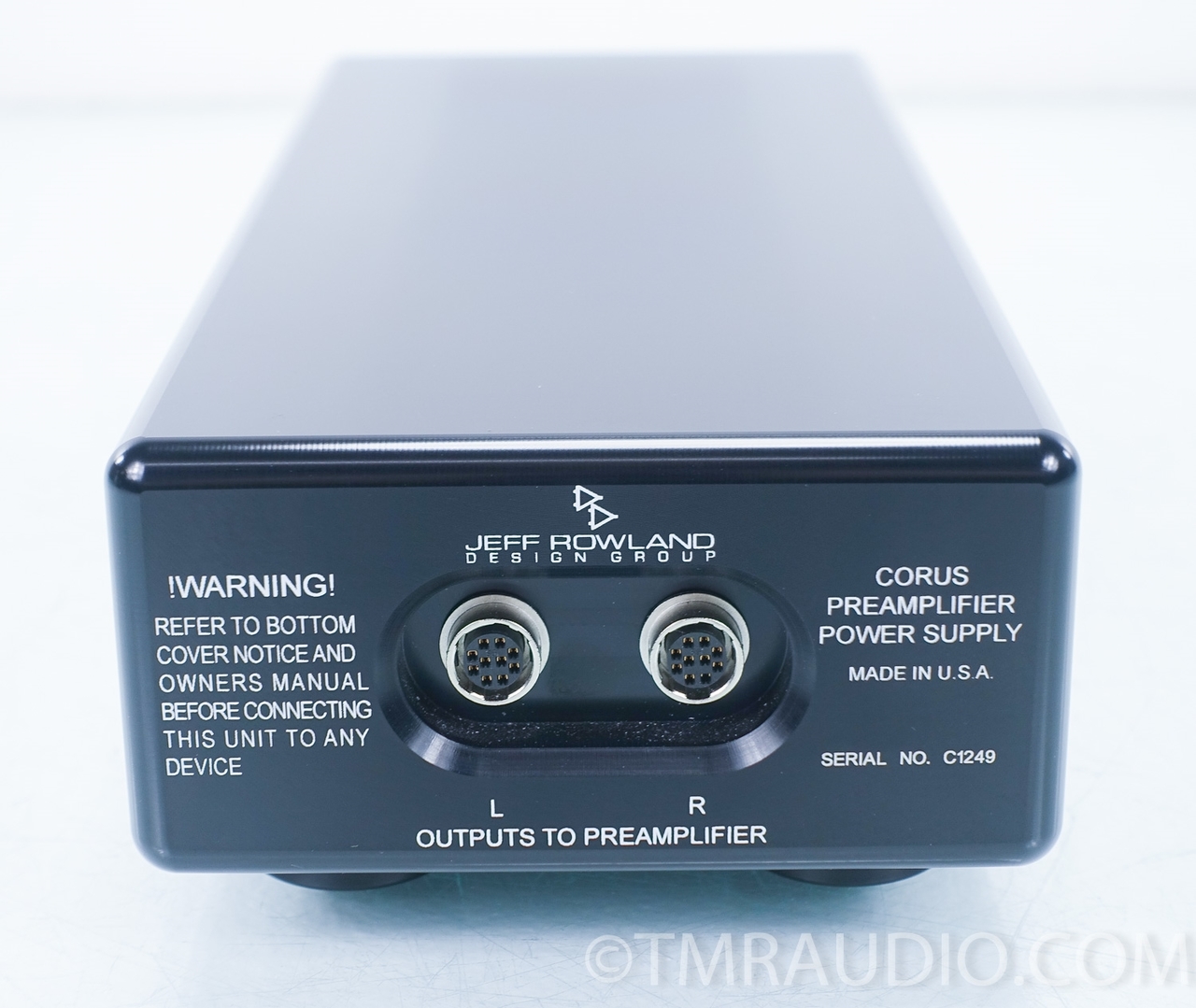 Jeff Rowland Corus プリアンプ Jeff Rowland Corus preamplifier – Part 1 | HFA - The