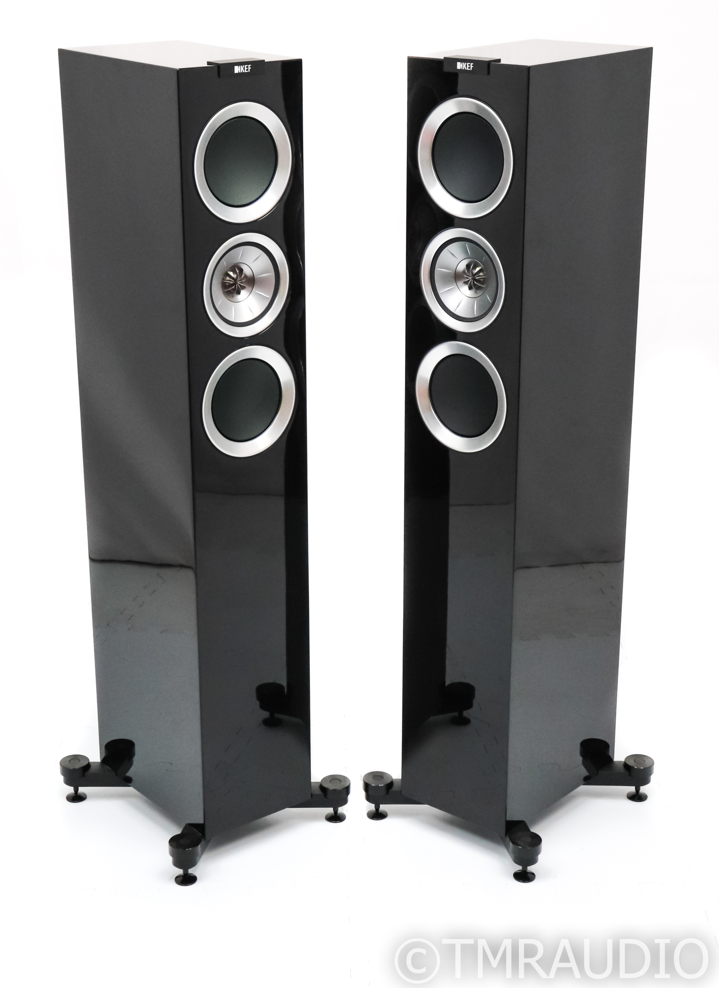 Kef R500 Speakers KEF R500 Floorstanding Speakers; R-500; Piano