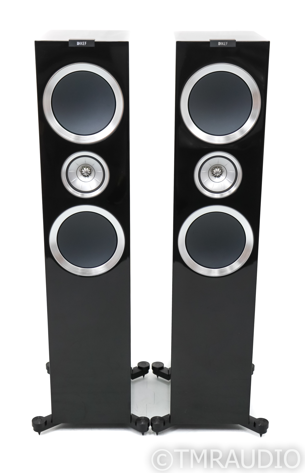 KEF R900 Floorstanding Speakers; Gloss Black Pair (SOLD) The