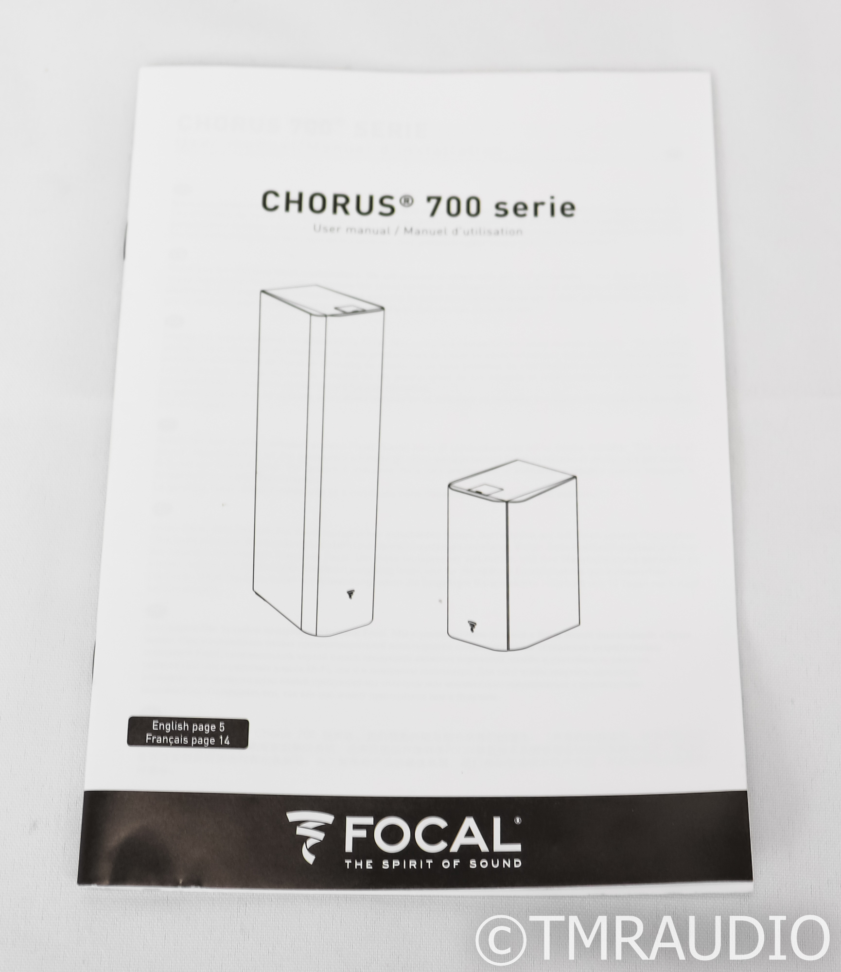 Focal Chorus 706 Bookshelf Speakers; Walnut Pair - The Music