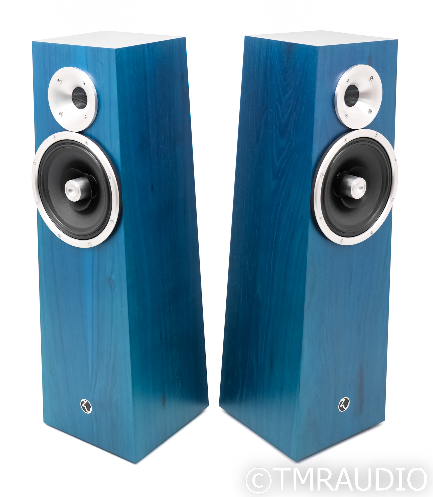 Zu Audio Soul Supreme Floorstanding Speakers; Teal Pearl Satin