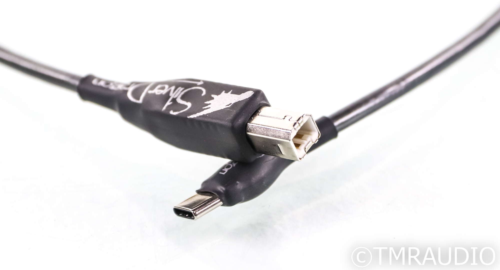 Moon Audio Silver Dragon USB-C Cable; 3ft Digital