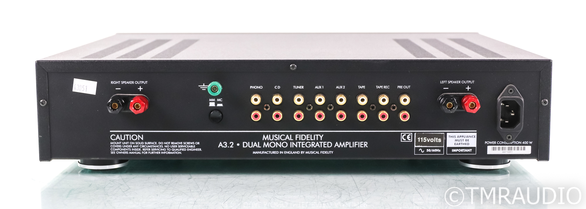 Musical Fidelity A3.2 Stereo Integrated Amplifier; A-3.2