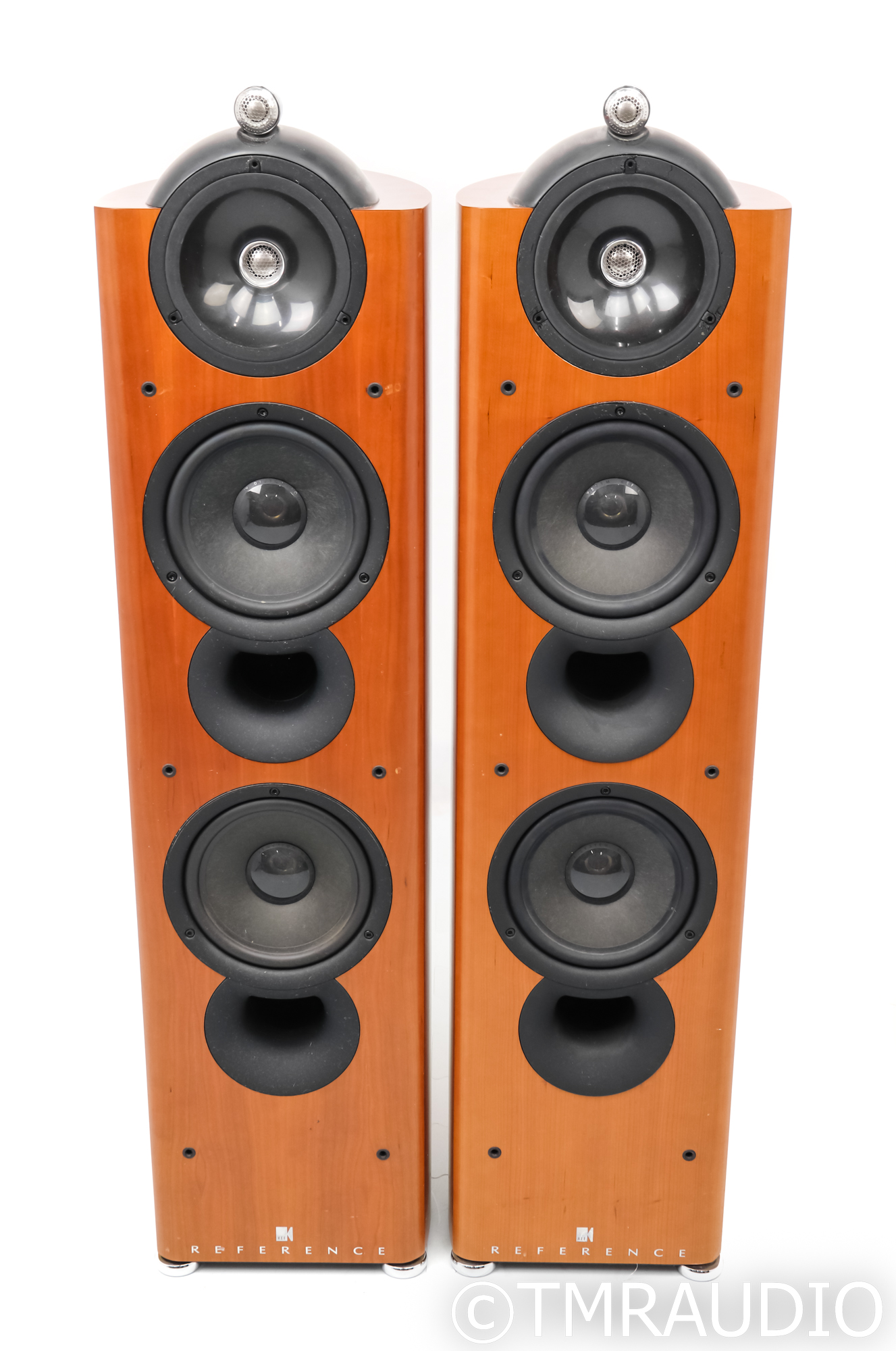 洋書 High Performance Loudspeakers KEF Reference 205 Floorstanding Speakers; Cherry Pair - The