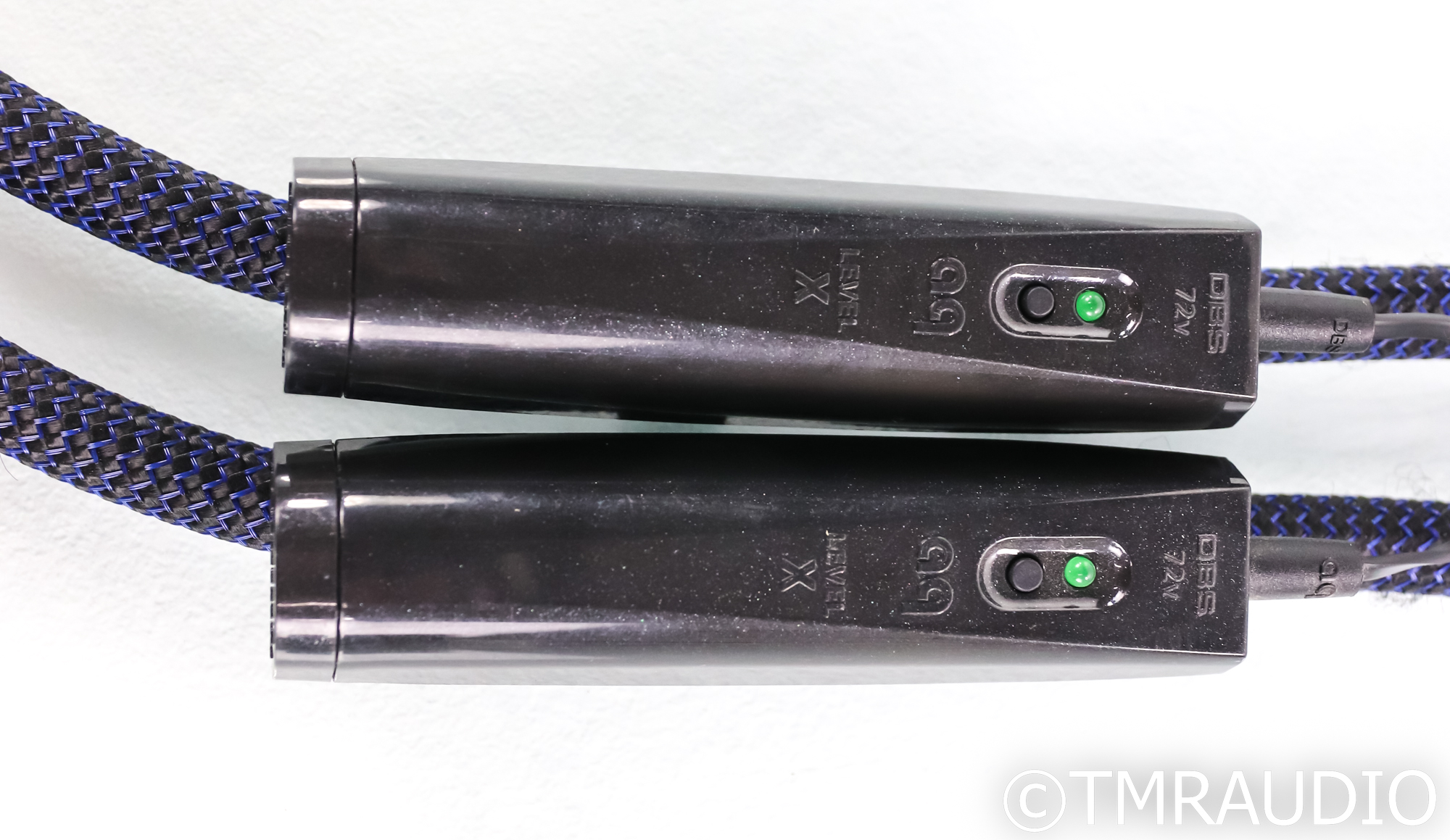 Audioquest Water RCA Cables; 1m Pair Interconnects; 72v DBS
