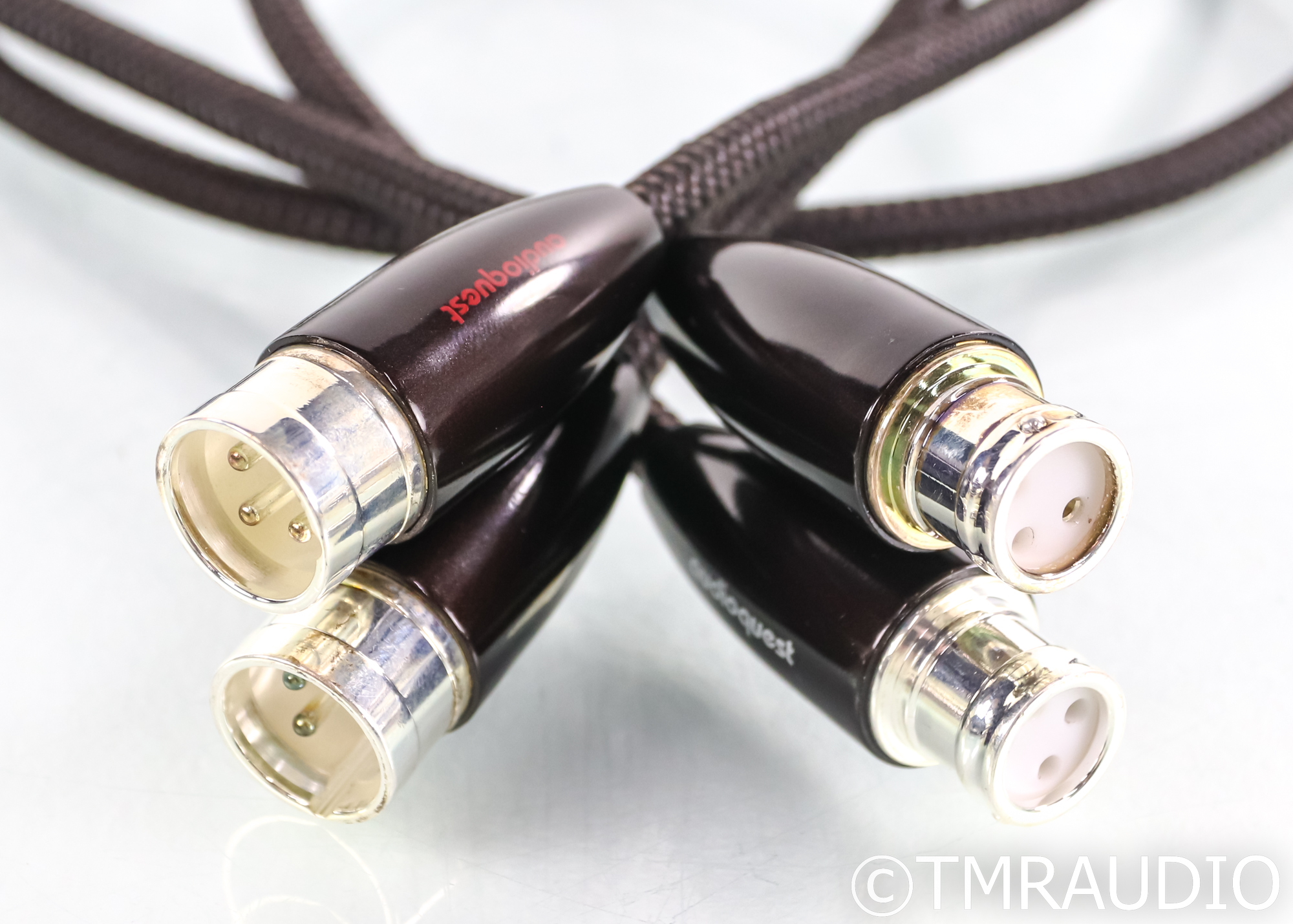 audioquest　xlr★ Audioquest Mackenzie XLR Cables; 1m Balanced Interconnects