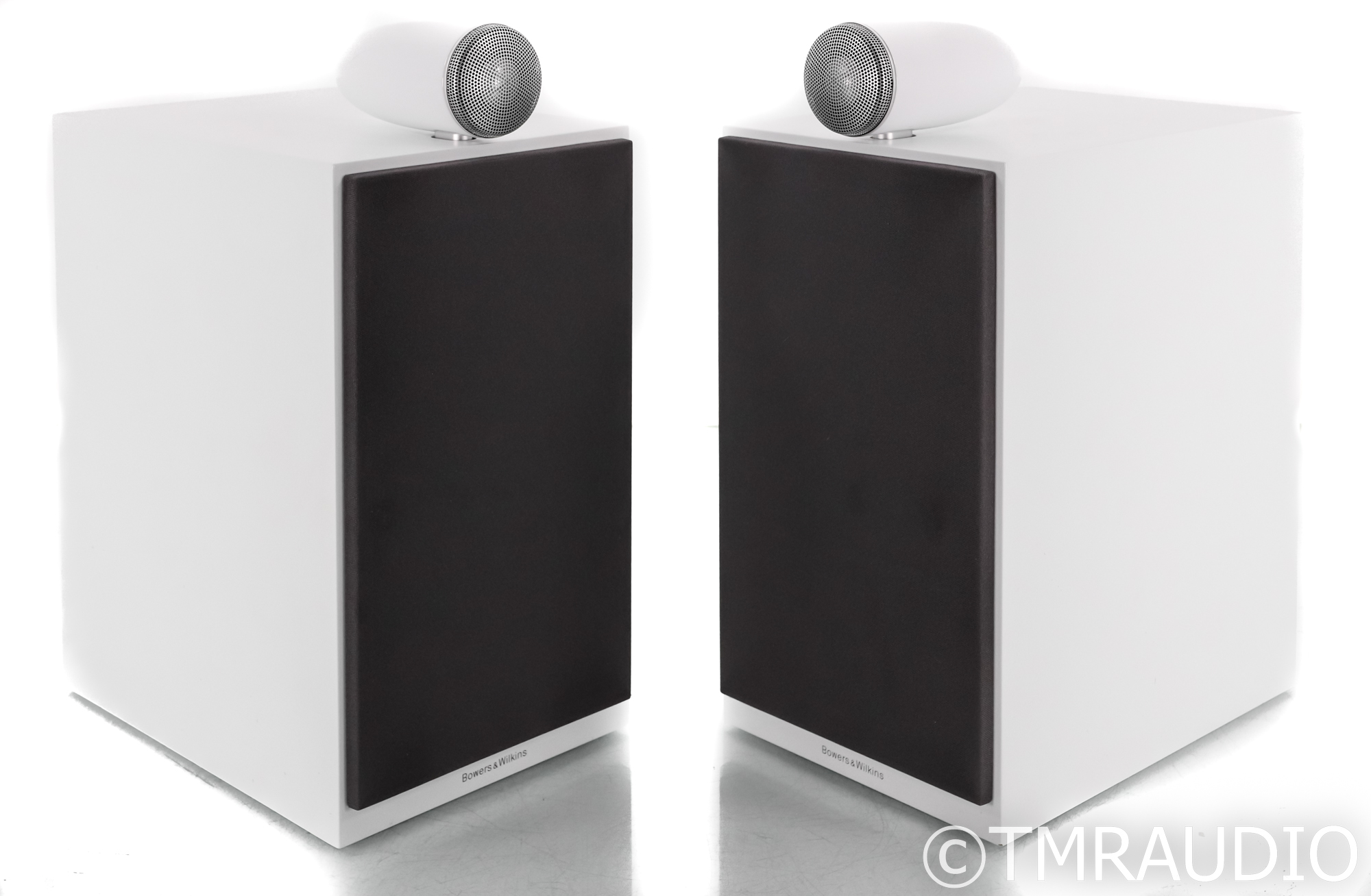 B＆W CM6S2 B&W CM6 S2 Bookshelf Speakers; White Pair - The Music Room