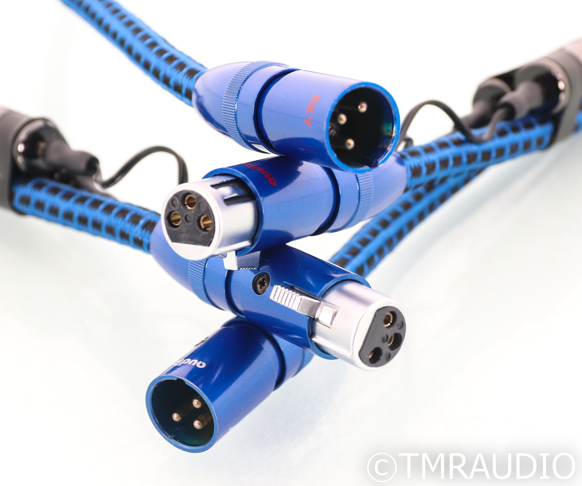 Audioquest Sky XLR Cables; 1m Pair Balanced Interconnects