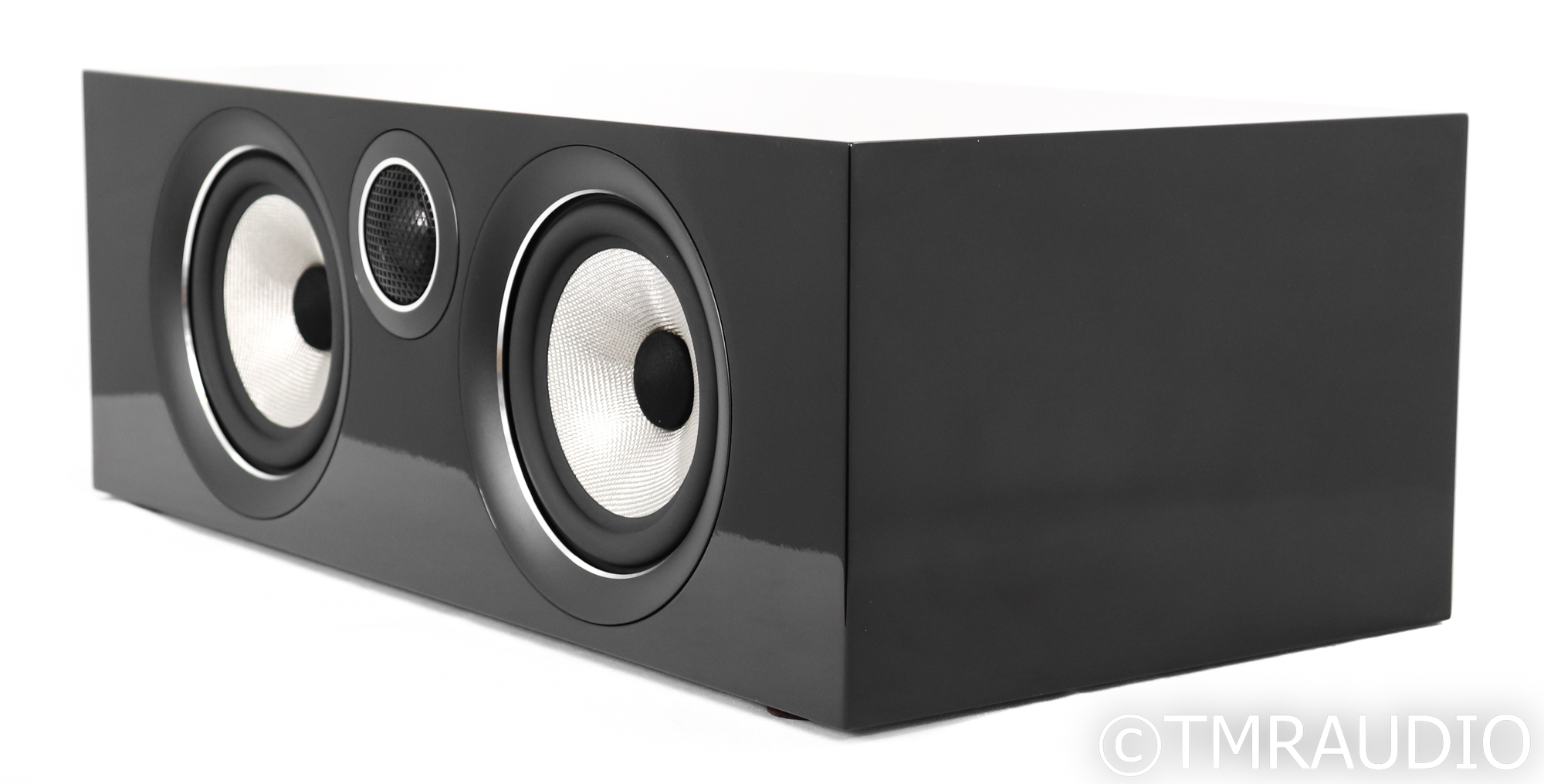 B&W HTM72 S2 Center Channel Speaker; HTM-72 S-2; Piano Black