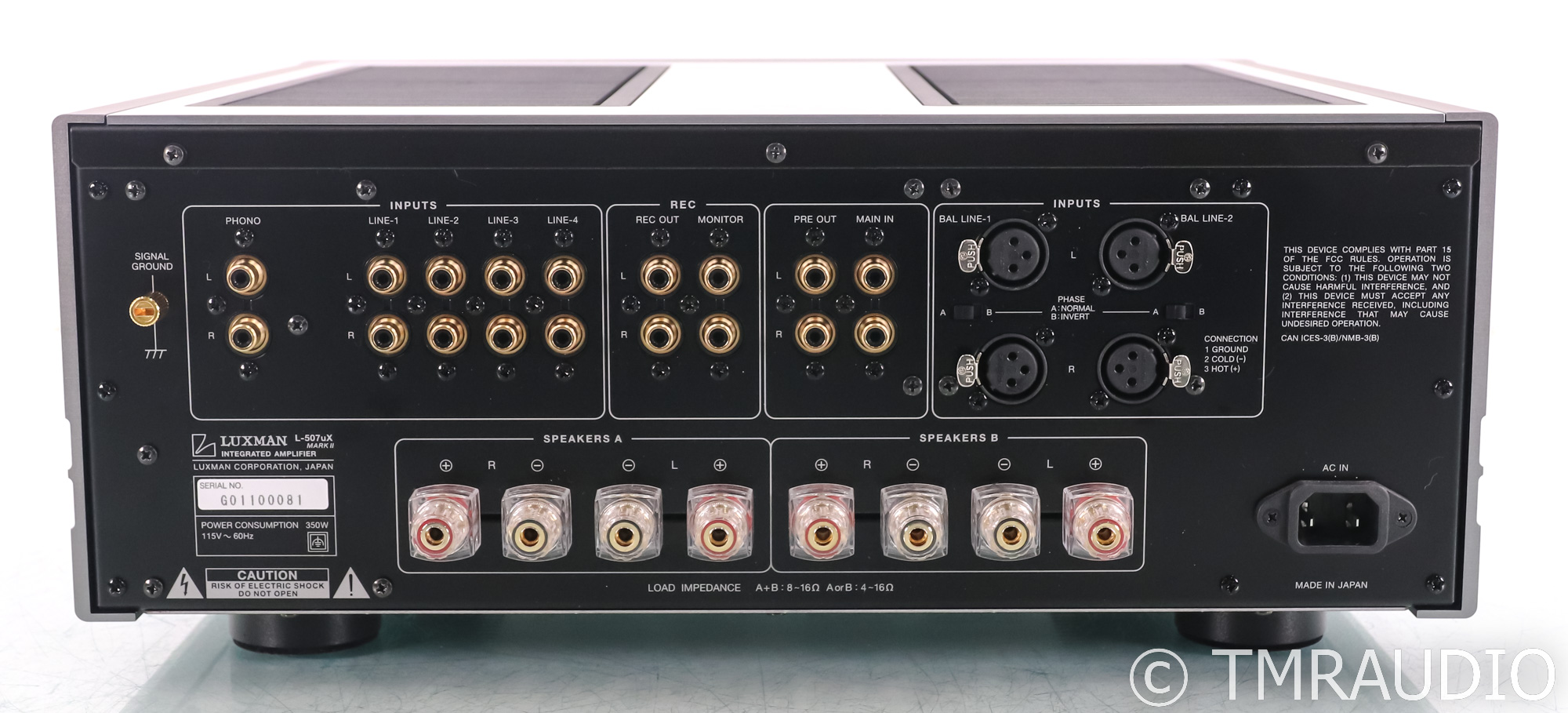 Luxman L-507uXII Stereo Integrated Amplifier