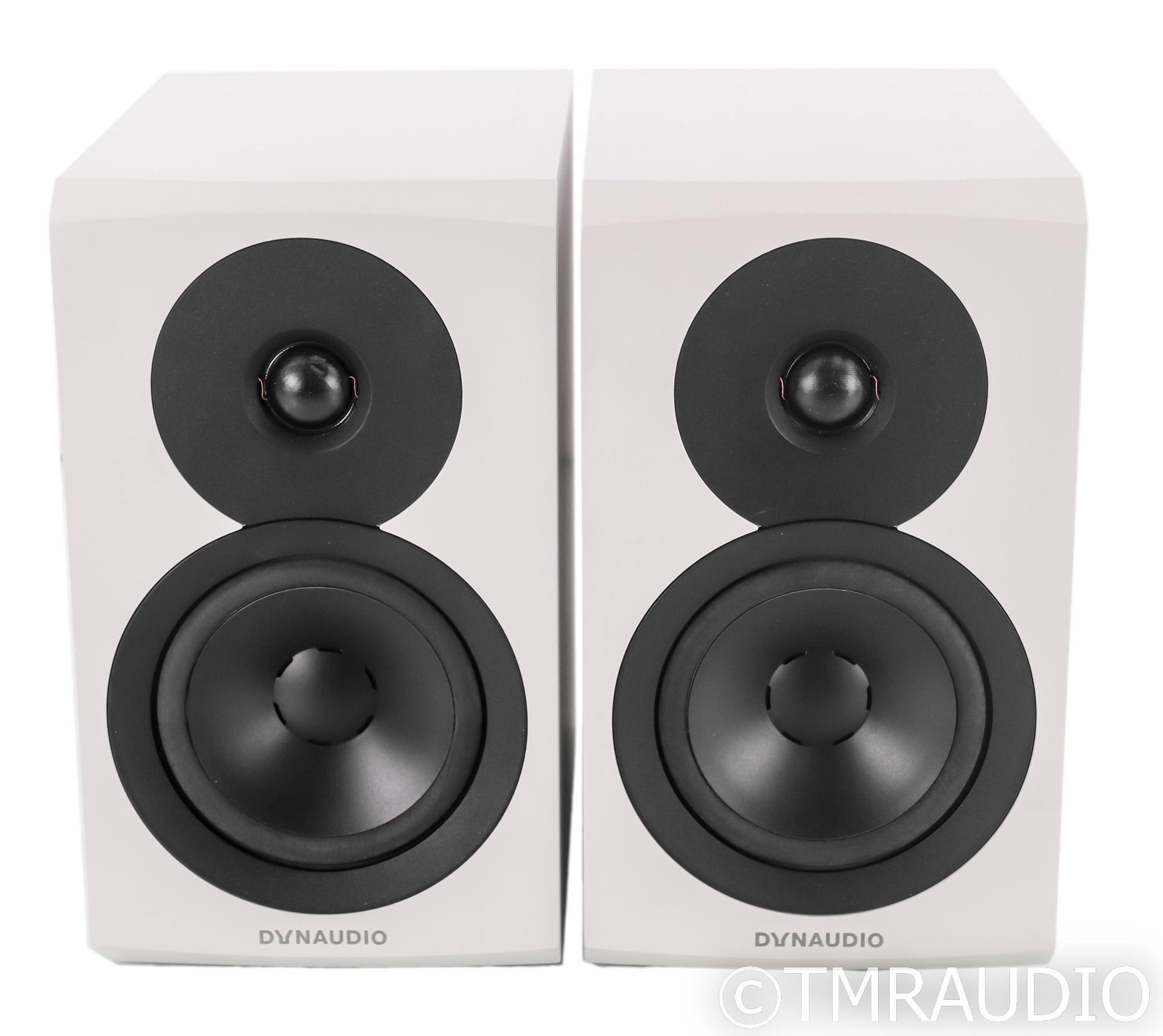 Dynaudio Emit 10 Bookshelf Speakers; White - The Music Room