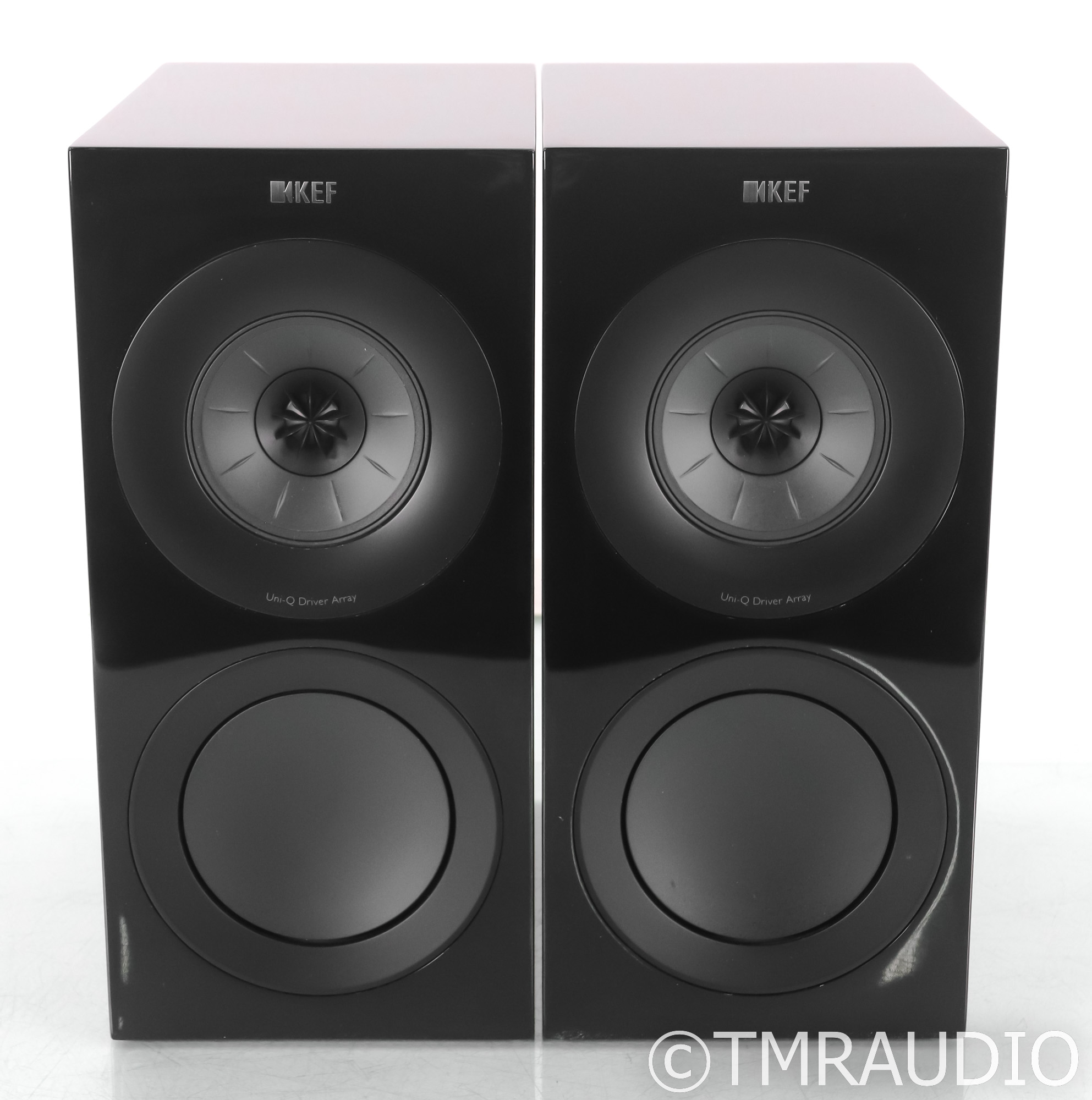 KEF R3 Bookshelf Speakers; Gloss Black Pair; R-3 - The Music