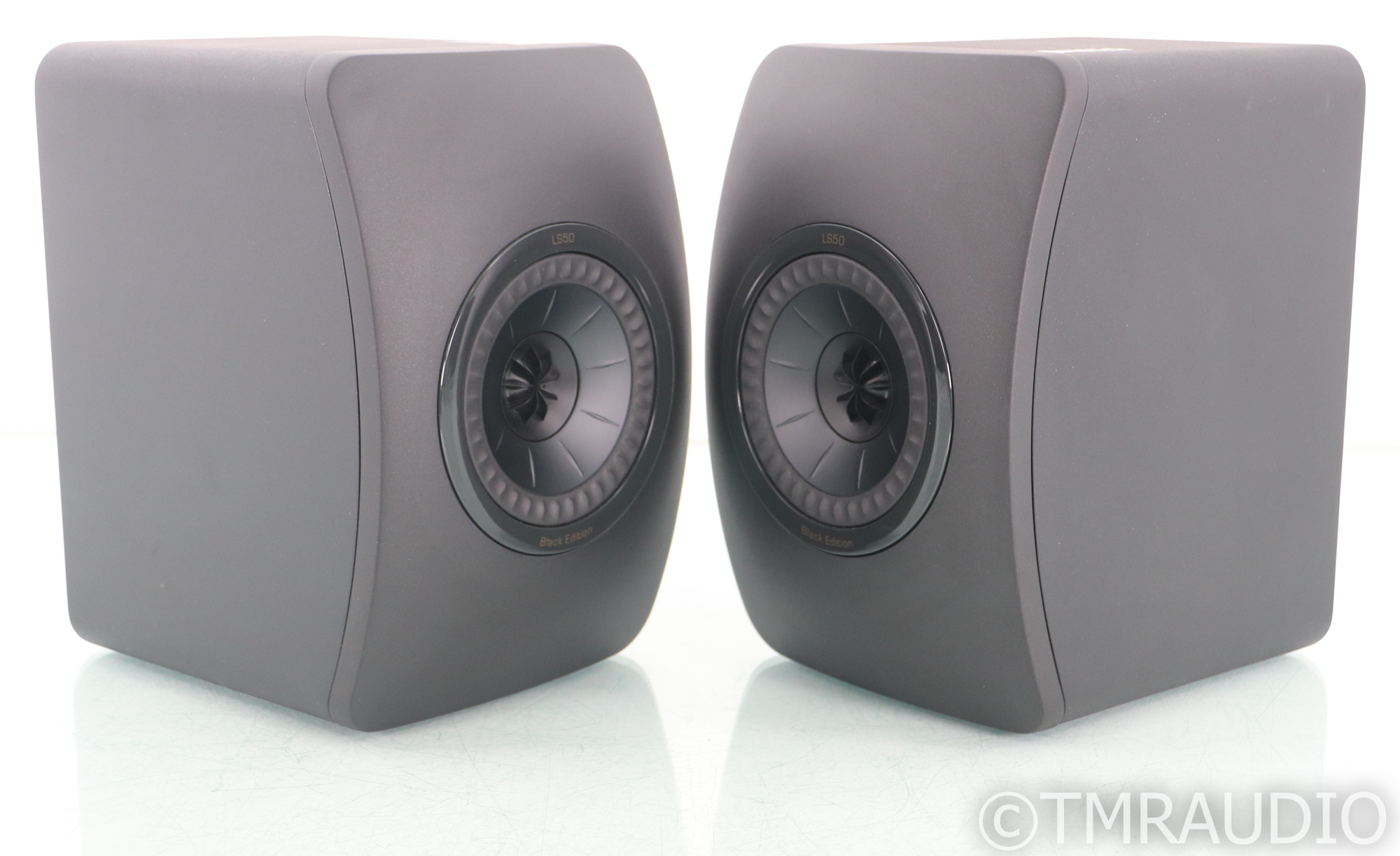 KEF LS50 Black Edition Bookshelf Speakers