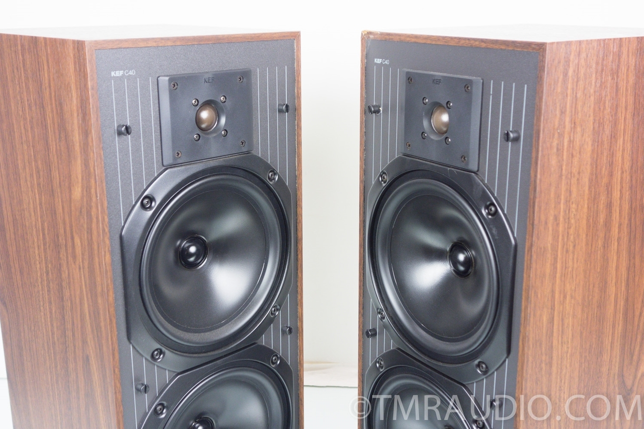 [レア] KEF C40 3unit2.5way スピーカーペア KEF C Series C40 Loudspeakers 3 Way Floor Standing Hi-Fi