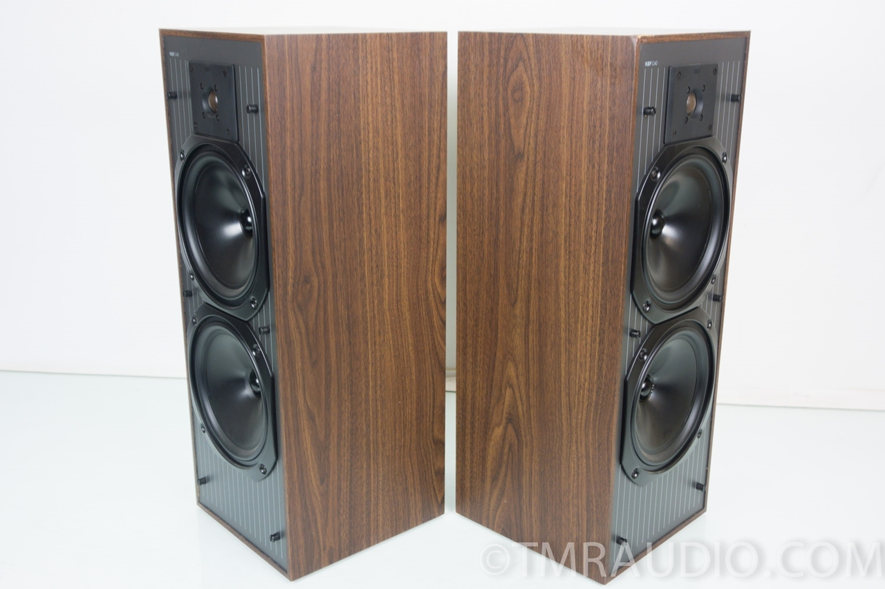Kef C40 Bookshelf Speakers in Factory Box - The Music Room