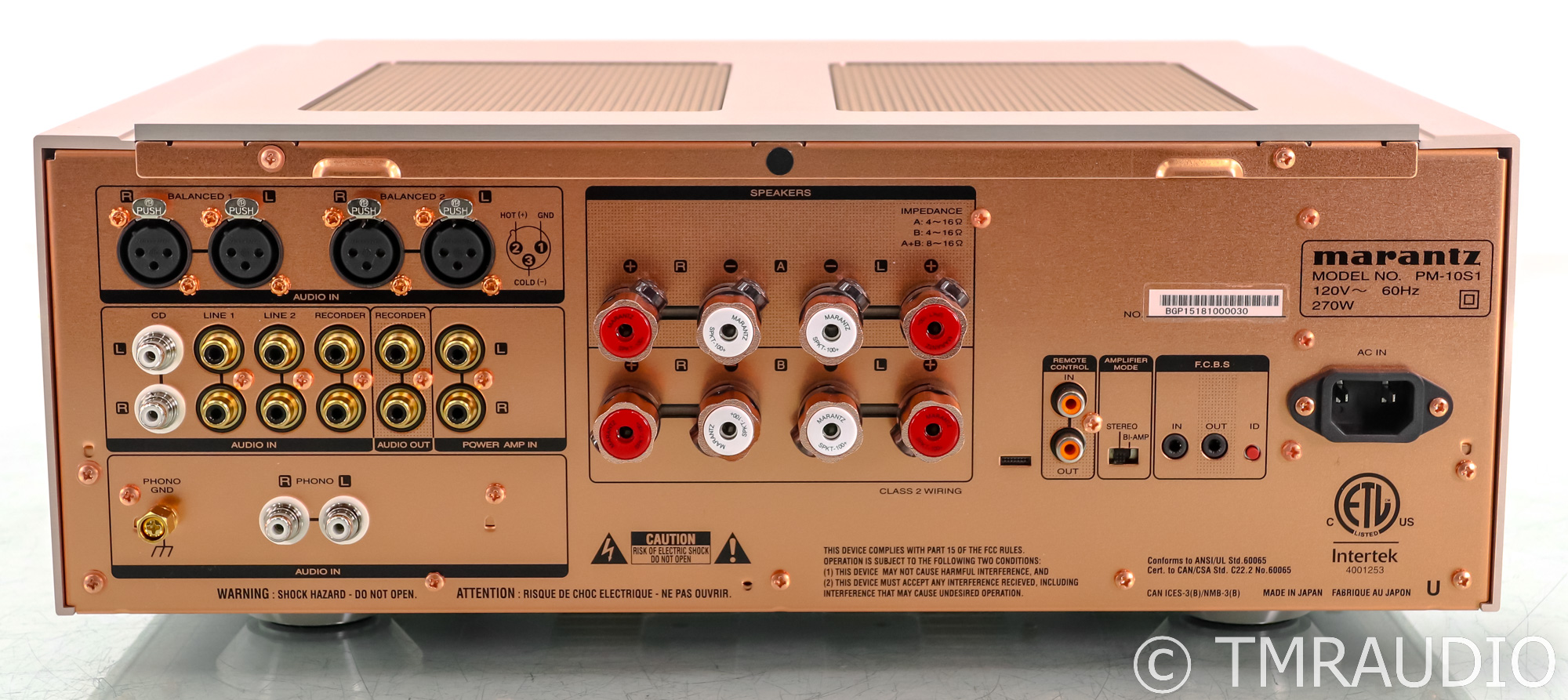 Marantz PM-10S1 Stereo Integrated Amplifier