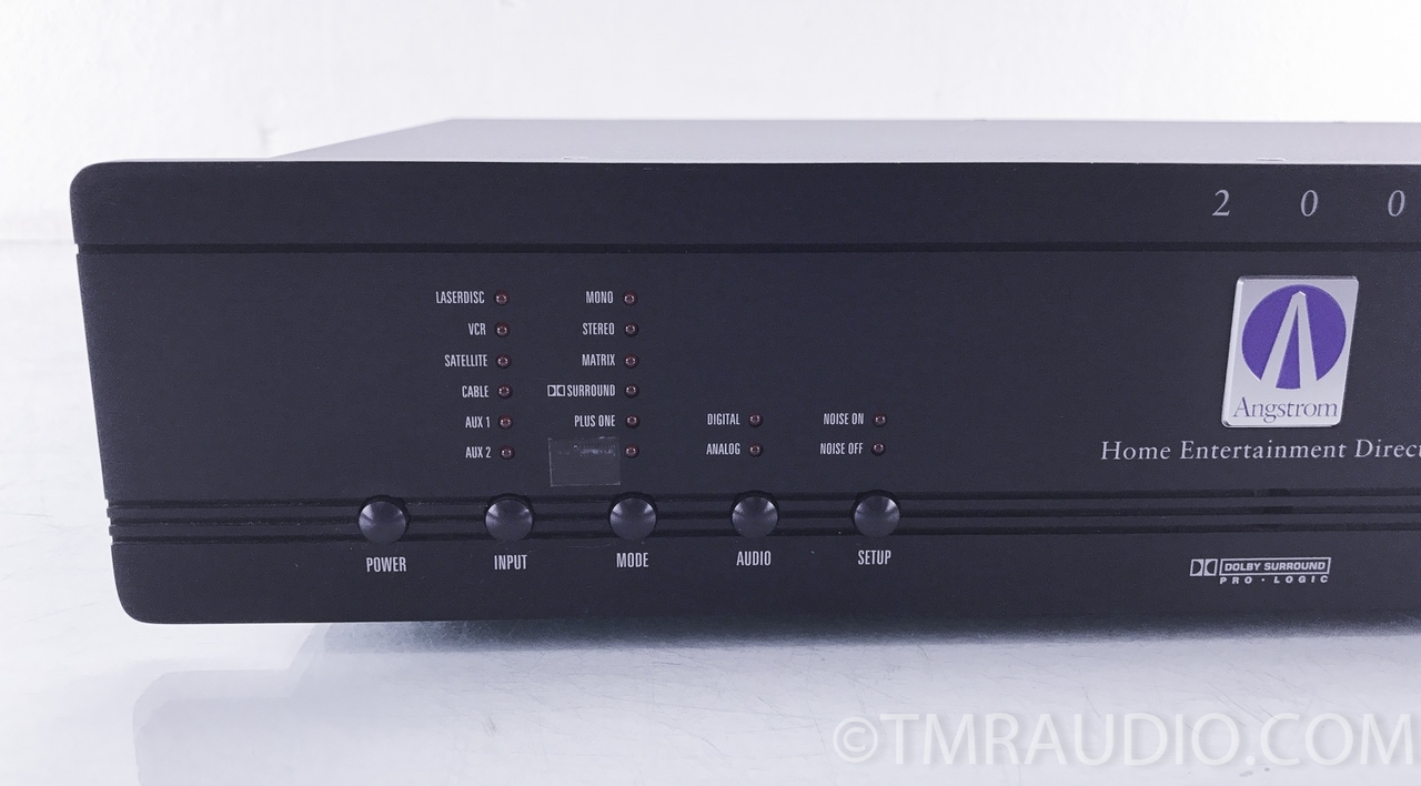 米国Angstrom 200 DAC/Pre Amp. Angstrom 200 Stereo Preamplifier / Processor; Remote - The