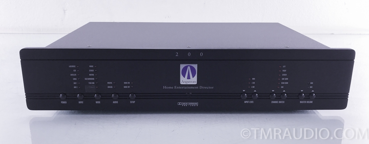 米国Angstrom 200 DAC/Pre Amp. Angstrom 200 Stereo Preamplifier / Processor; Remote - The