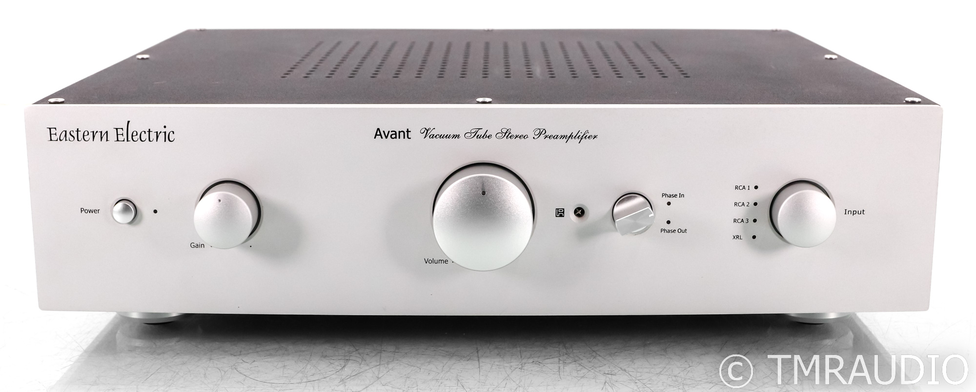 Eastern Electric Avant Stereo Tube Preamplifier; Remote; Silver