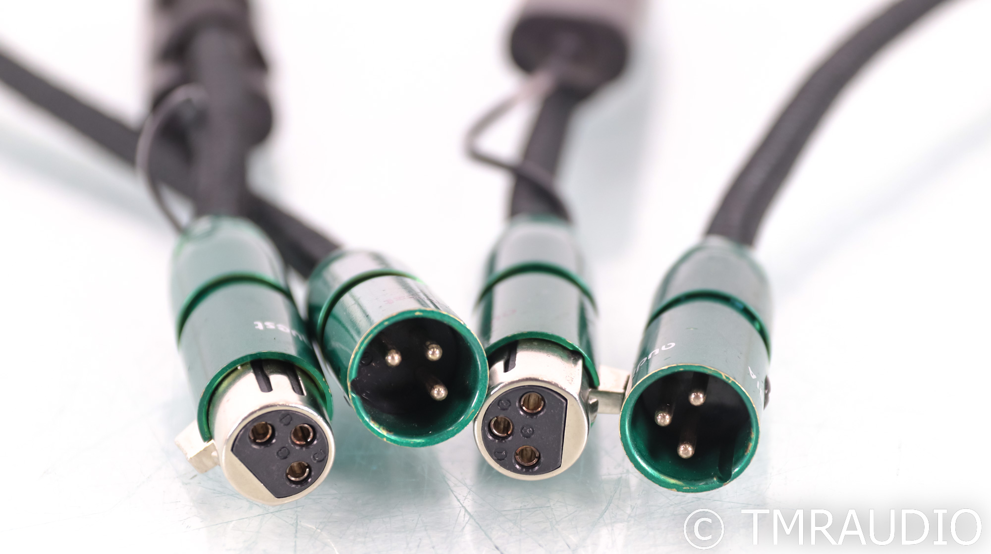 AudioQuest Columbia XLR Cables; 1.5m Pair; 72v DBS - The Music Room