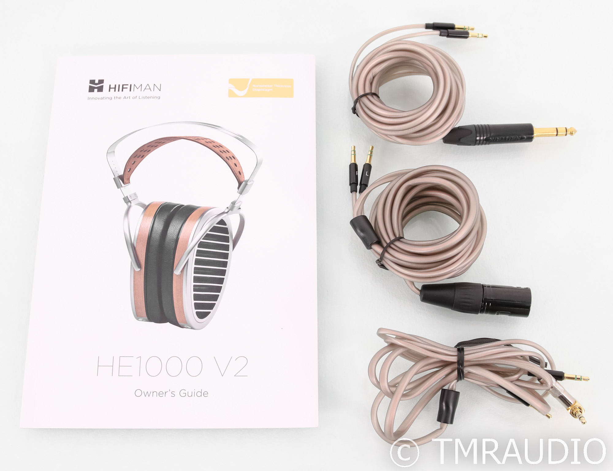 HiFiMan HE1000 V2 Open Back Planar Magnetic Headphones; HEKv2