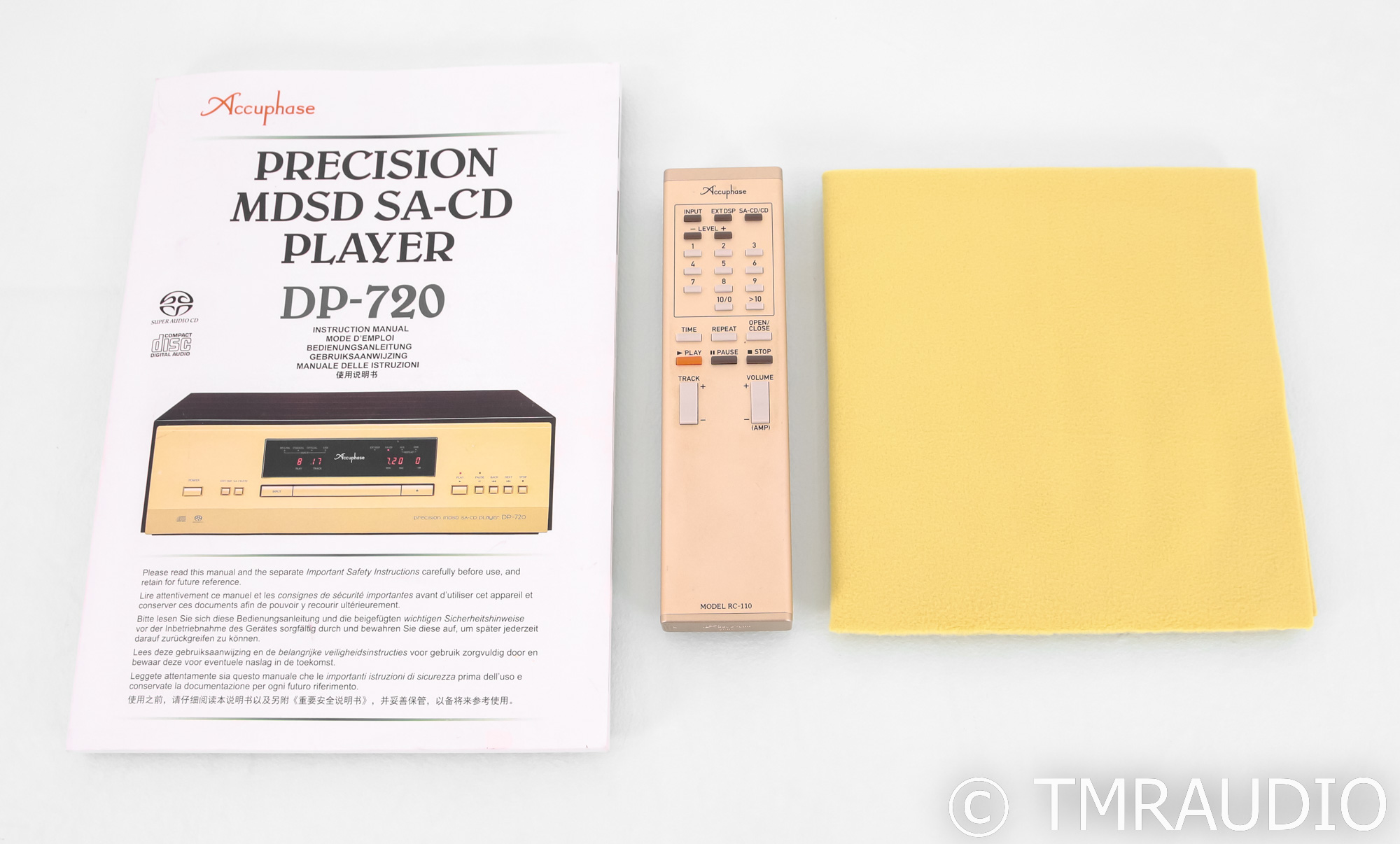 Accuphase CD用リモコン(remote) 適応機種：DP-720 Accuphase CD用リモコン(remote) 適応機種：DP-720 Accuphase DP