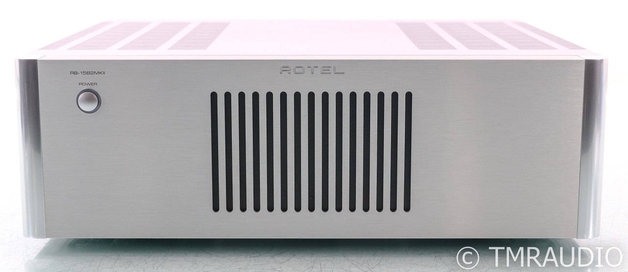 Rotel RB-1582 MkII Stereo Power Amplifier; Silver - The Music Room