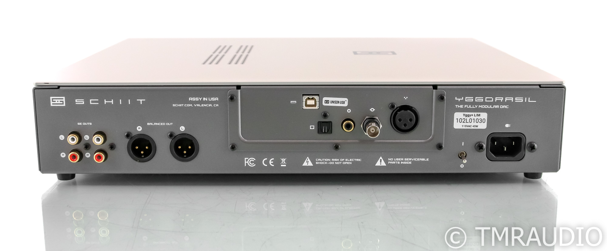 Schiit Yggdrasil+ LIM DAC; D/A Converter; Remote; Silver - The 