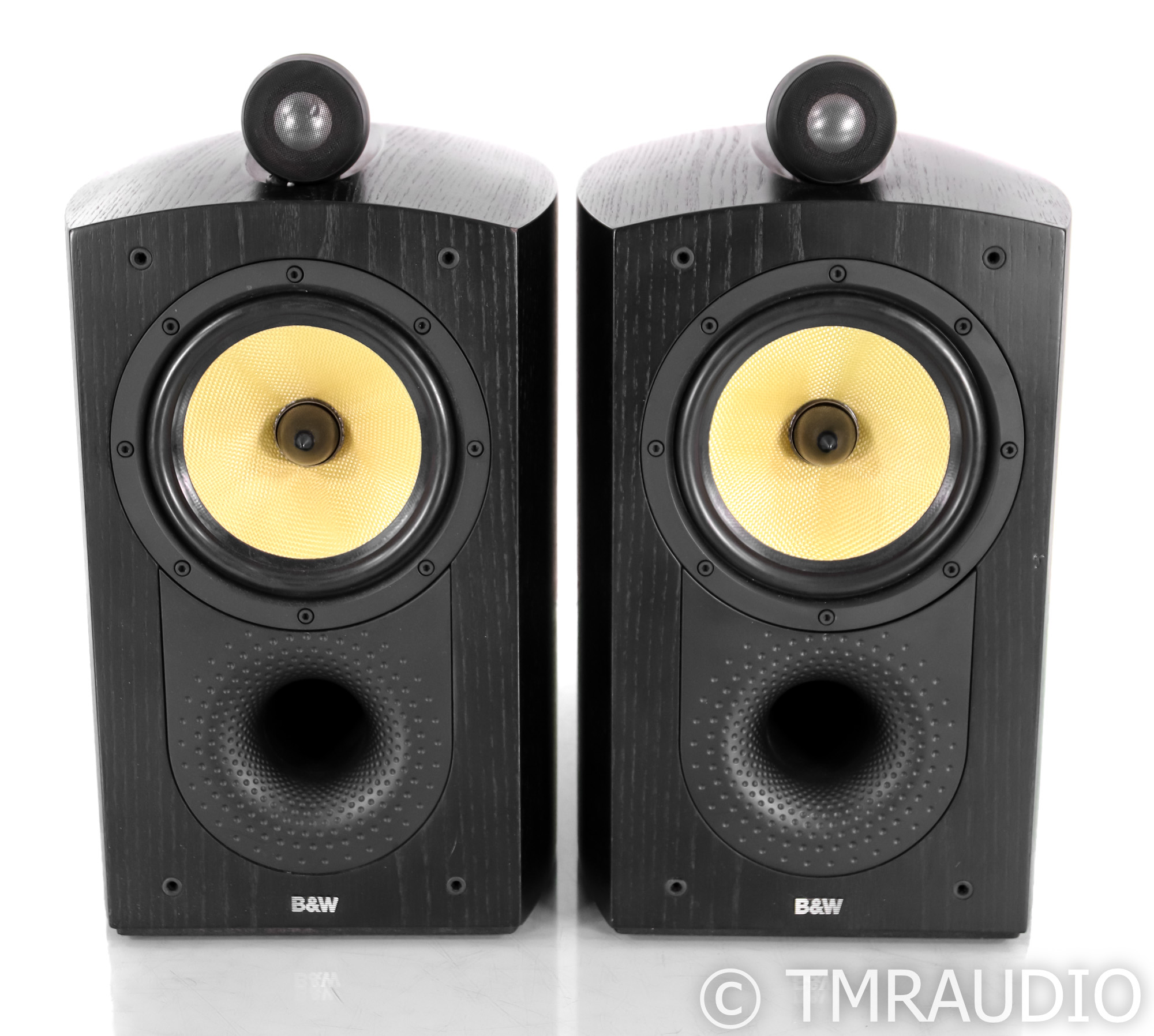B&W Nautilus 805 Bookshelf Speakers; Black Pair - The Music Room