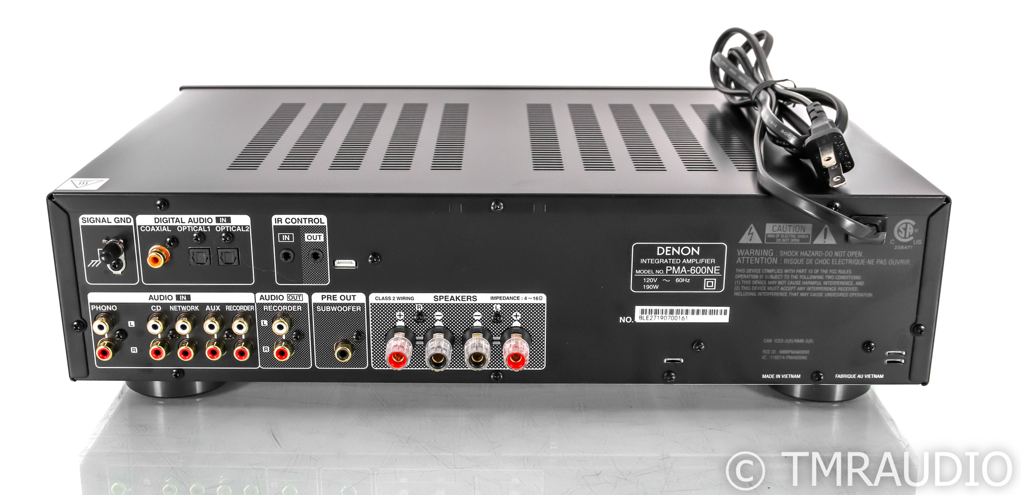 Denon PMA-600NE Stereo Integrated Amplifier; Remote