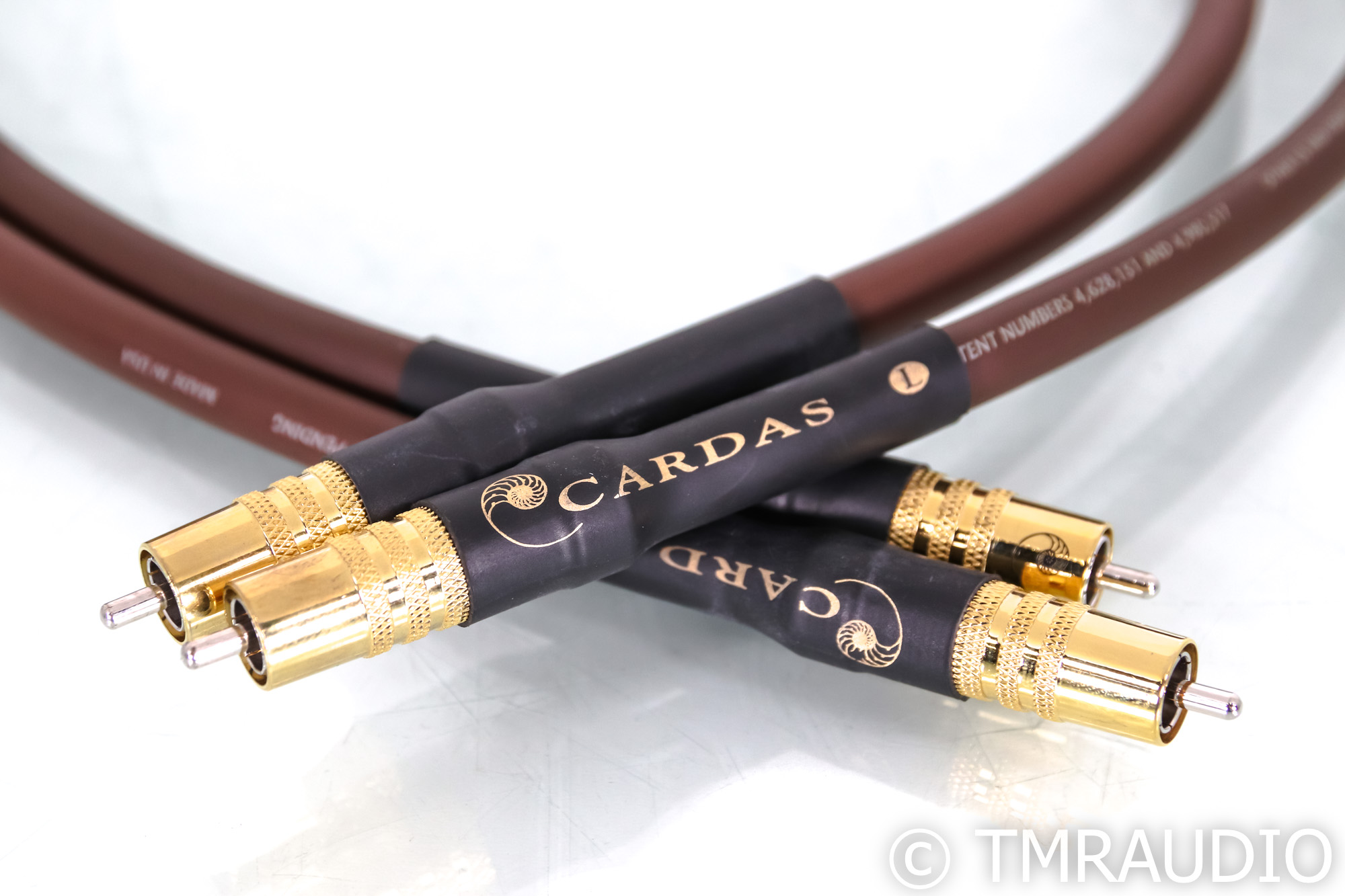 Cardas Golden Presence RCA Cables; 1m Pair Interconnects