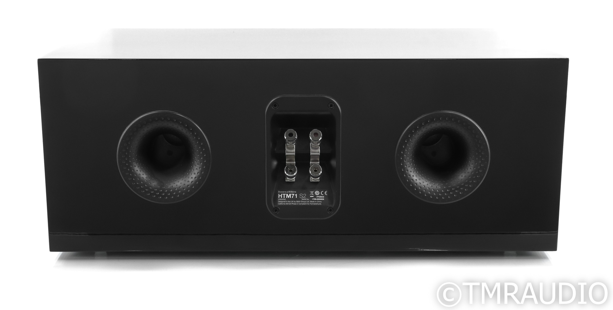 B&W HTM71 S2 Center Channel Speaker; Gloss Black - The Music Room