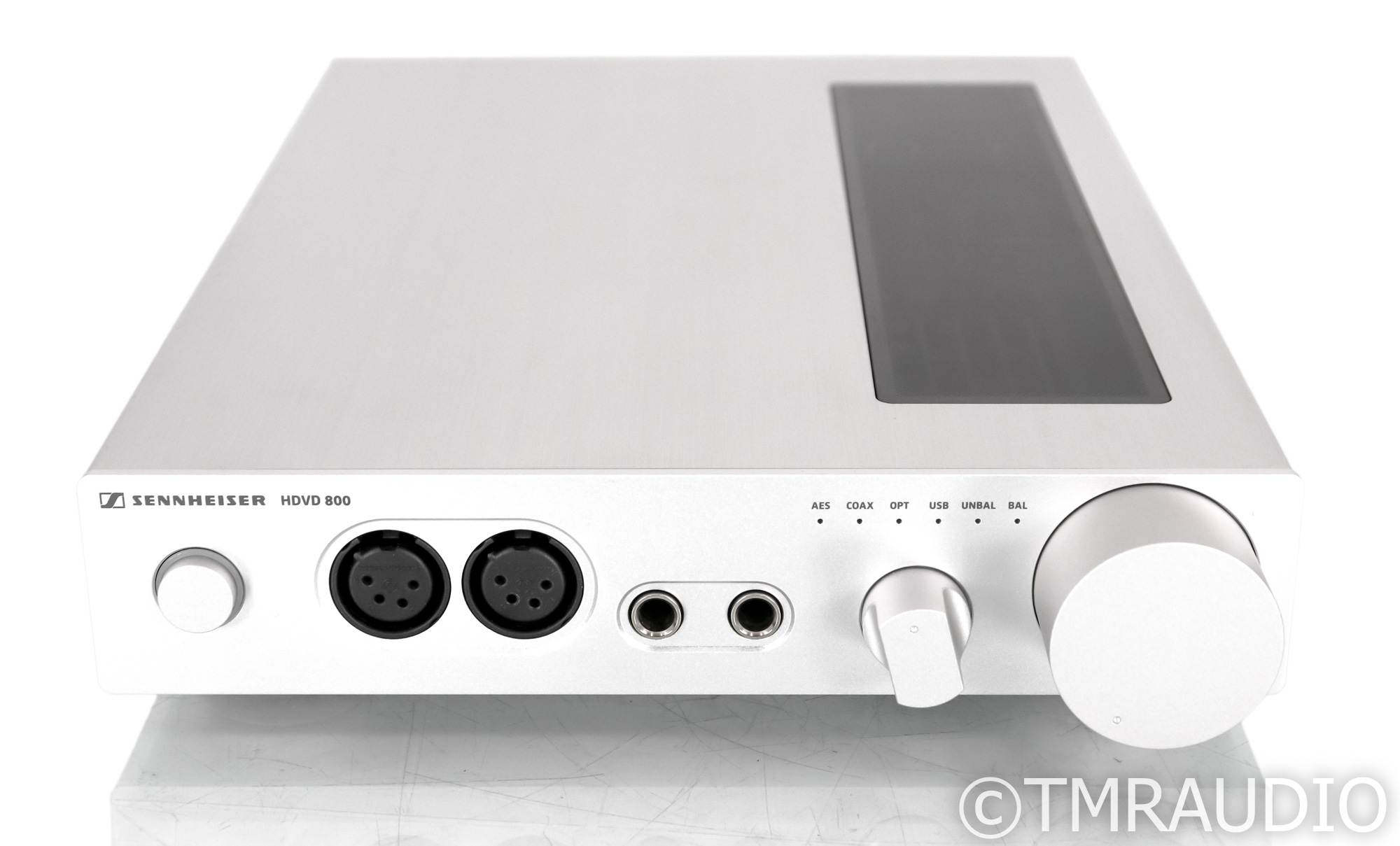 Sennheiser HDVD 800 Headphone Amplifier / DAC; Silver; HDVD800