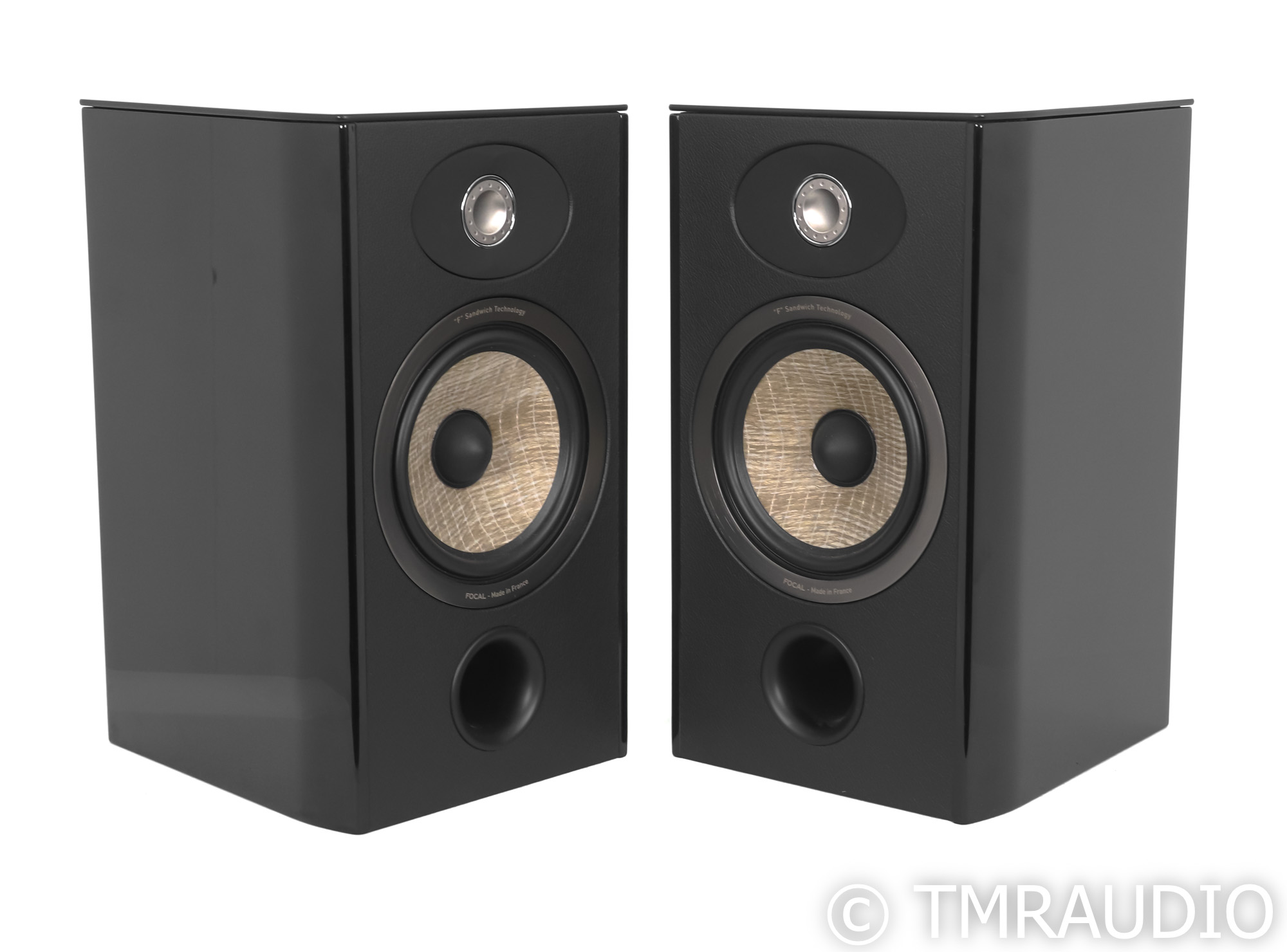 Focal Aria 906 Bookshelf Speakers; Gloss Black Pair - The