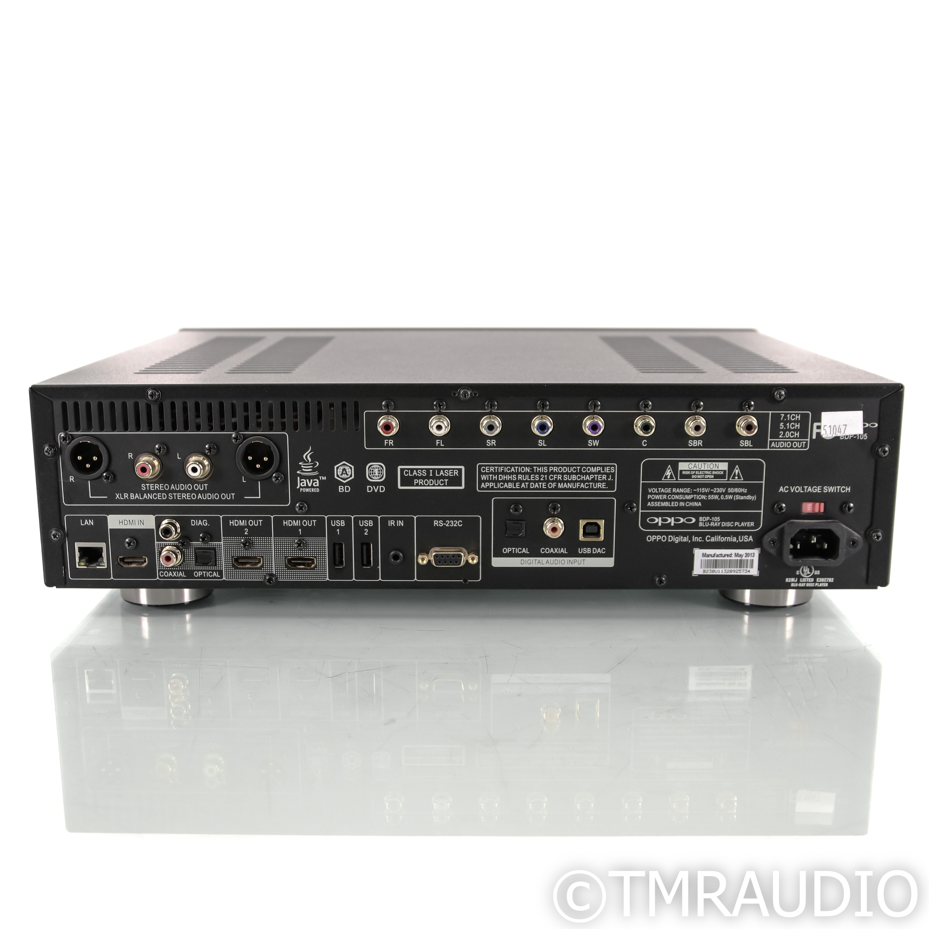 OPPO BDP-105 Blu-rayプレーヤー ユニバーサルプレーヤー Amazon.com: OPPO BDP-105 Universal Audiophile 3D Blu-ray
