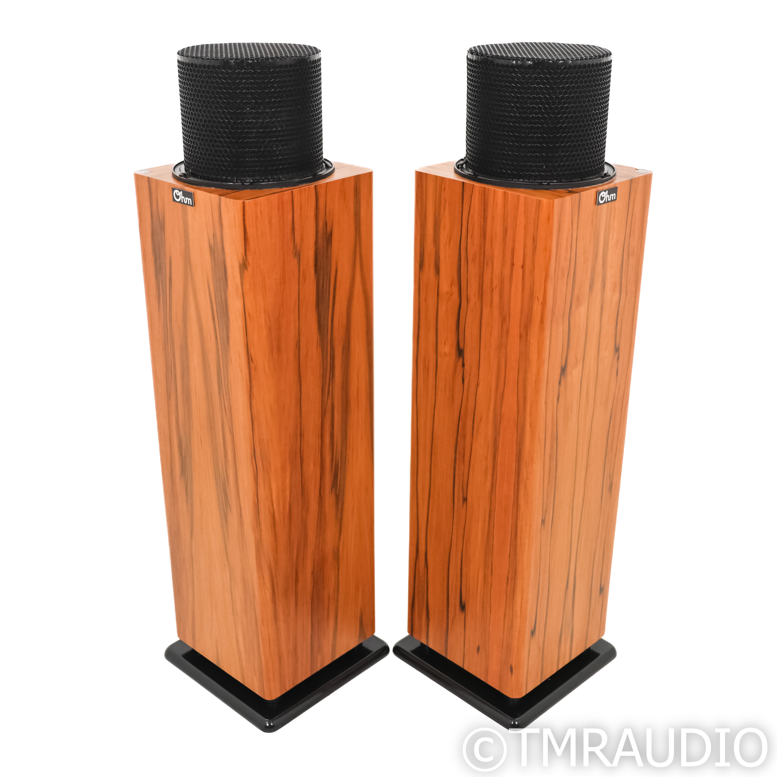 Ohm Acoustic Walsh 2000 Tall Floorstanding Speakers; Tineo Veneer Pair