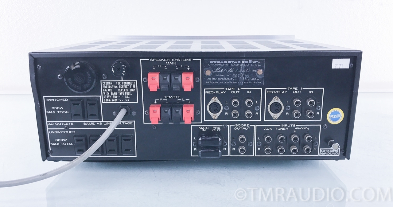 プリメインアンプ Model マランツ 0 Marantz marantz No.1250 MARANTZ