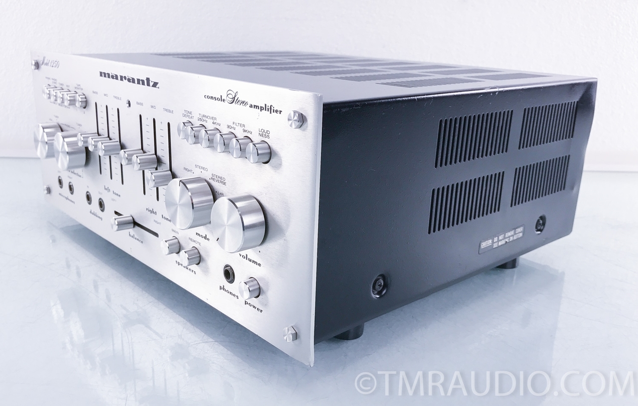 アンプ Marantz model 1250 オーディオ修理｜マランツ Marantz Model-1250 プリメインアンプ