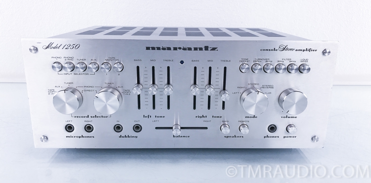 Marantz Model 1250 Vintage Stereo Integrated Amplifier Serial