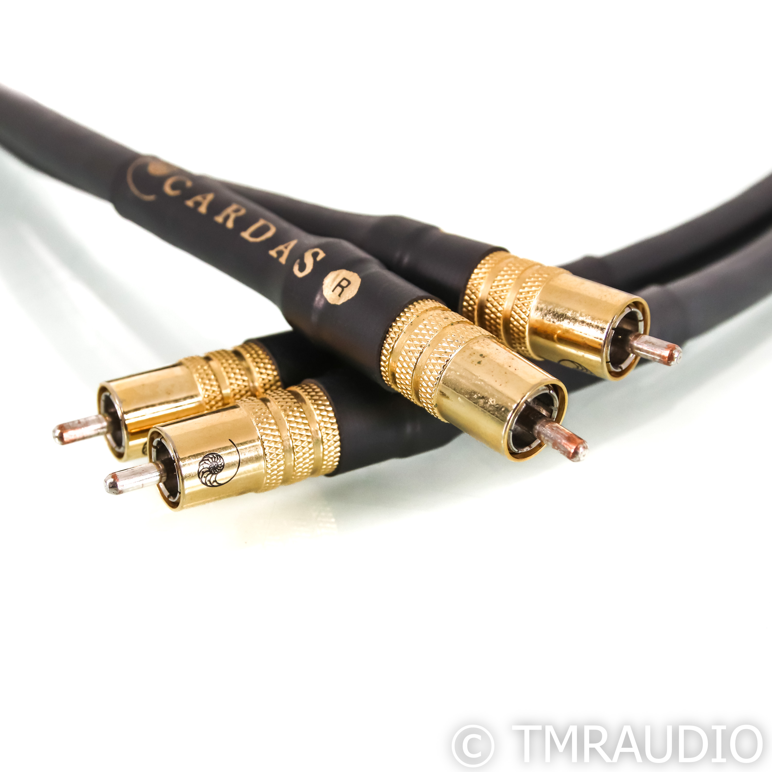 Cardas Golden Reference RCA Cables; 1m Pair Interconnects