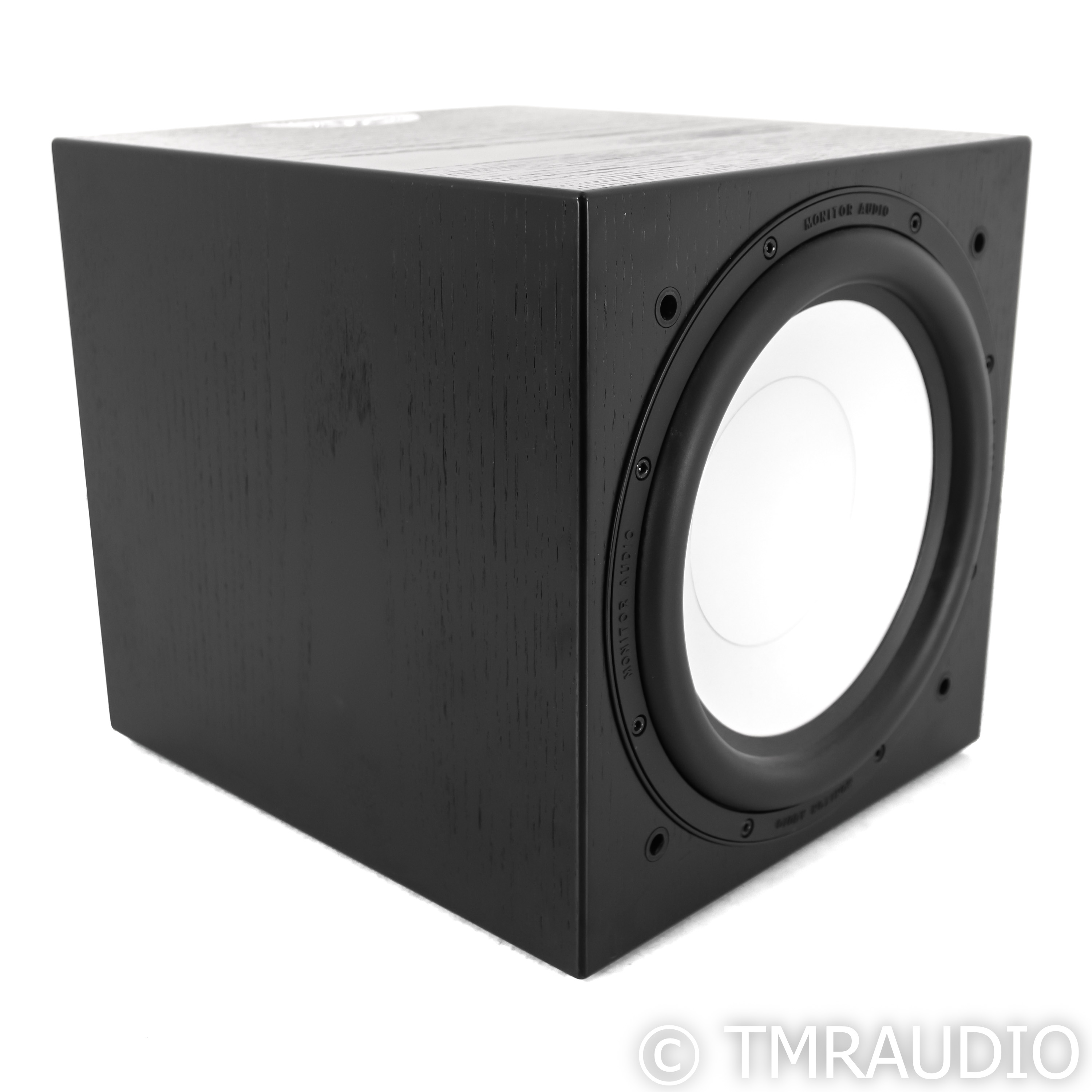 【激レア】Monitor Audio W-12 Silver ローズナット Monitor Audio Silver W12 (Black Oak) Powered subwoofer with