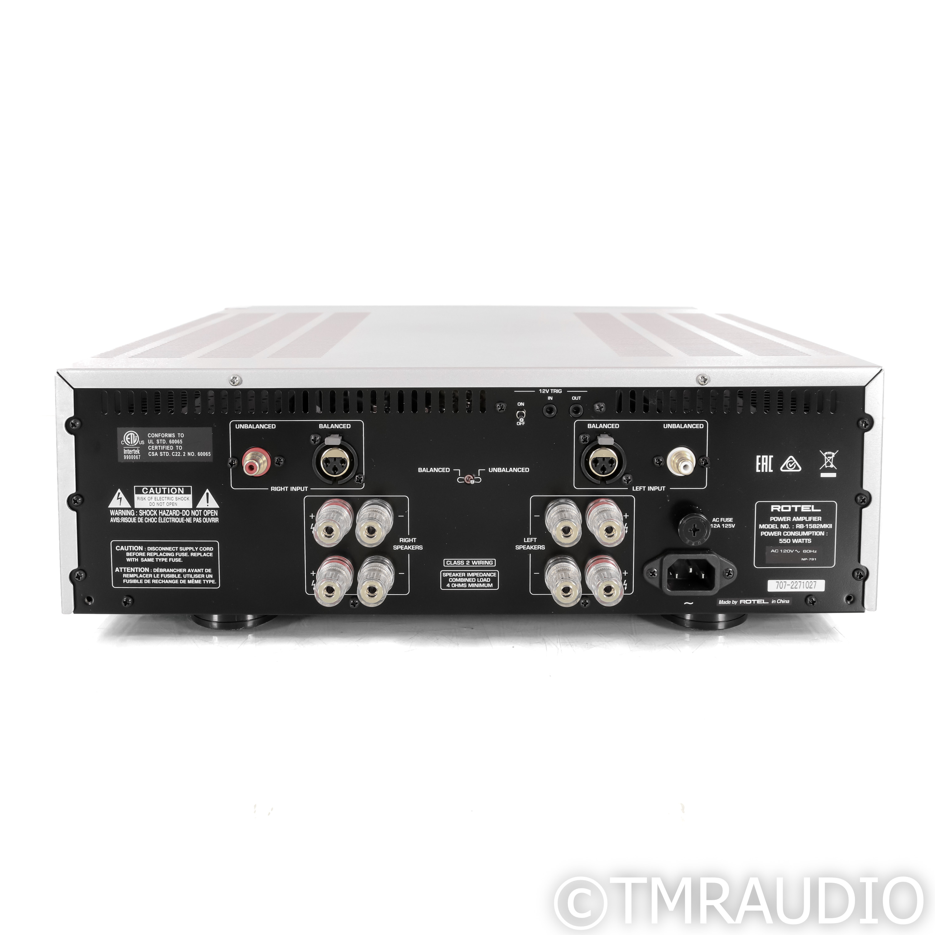 ROTEL RB-1582MKII パワーアンプ シルバー Rotel RB-1582 MkII – Audio Connection