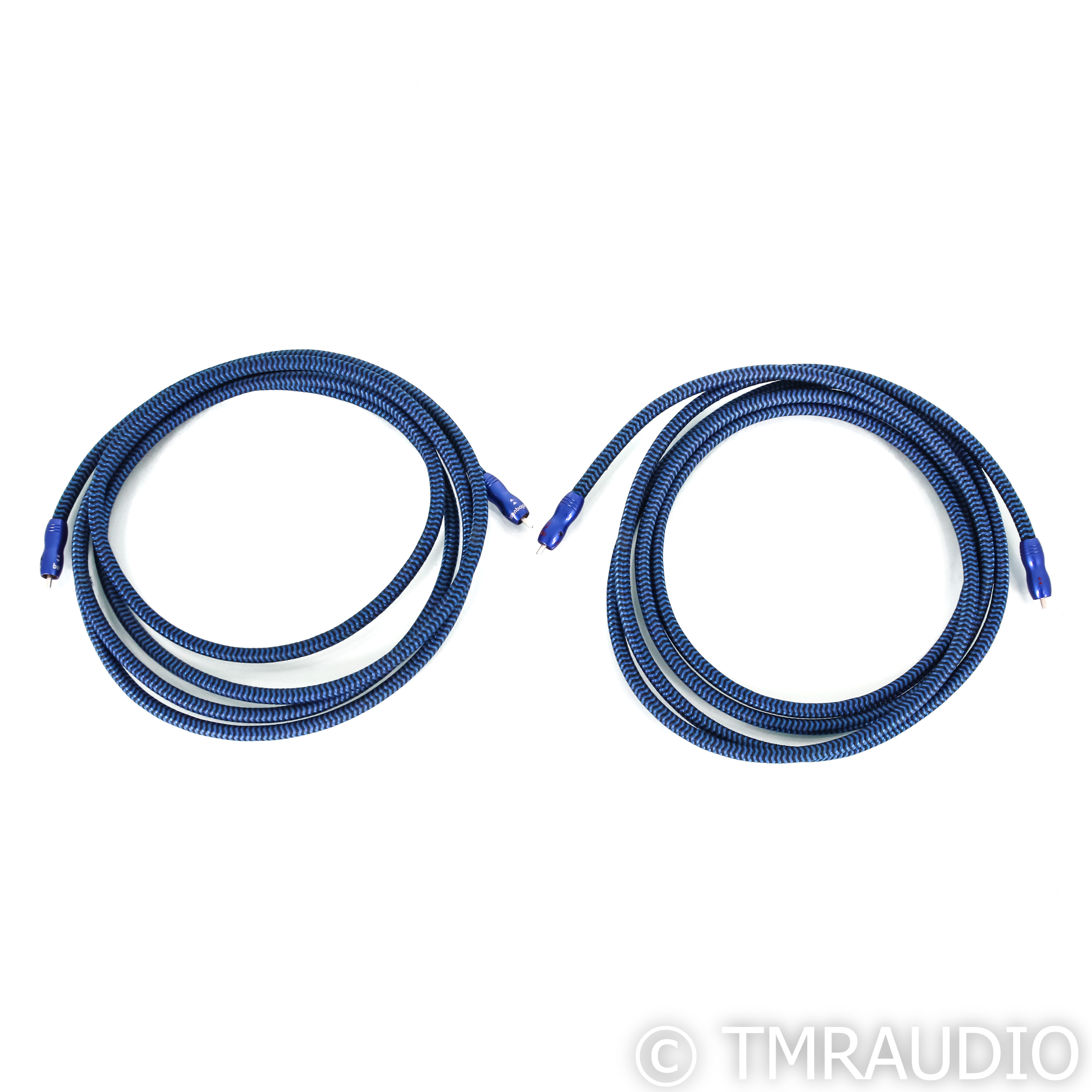 AudioQuest Diamondback RCA Cables; 2m Pair Interconnects