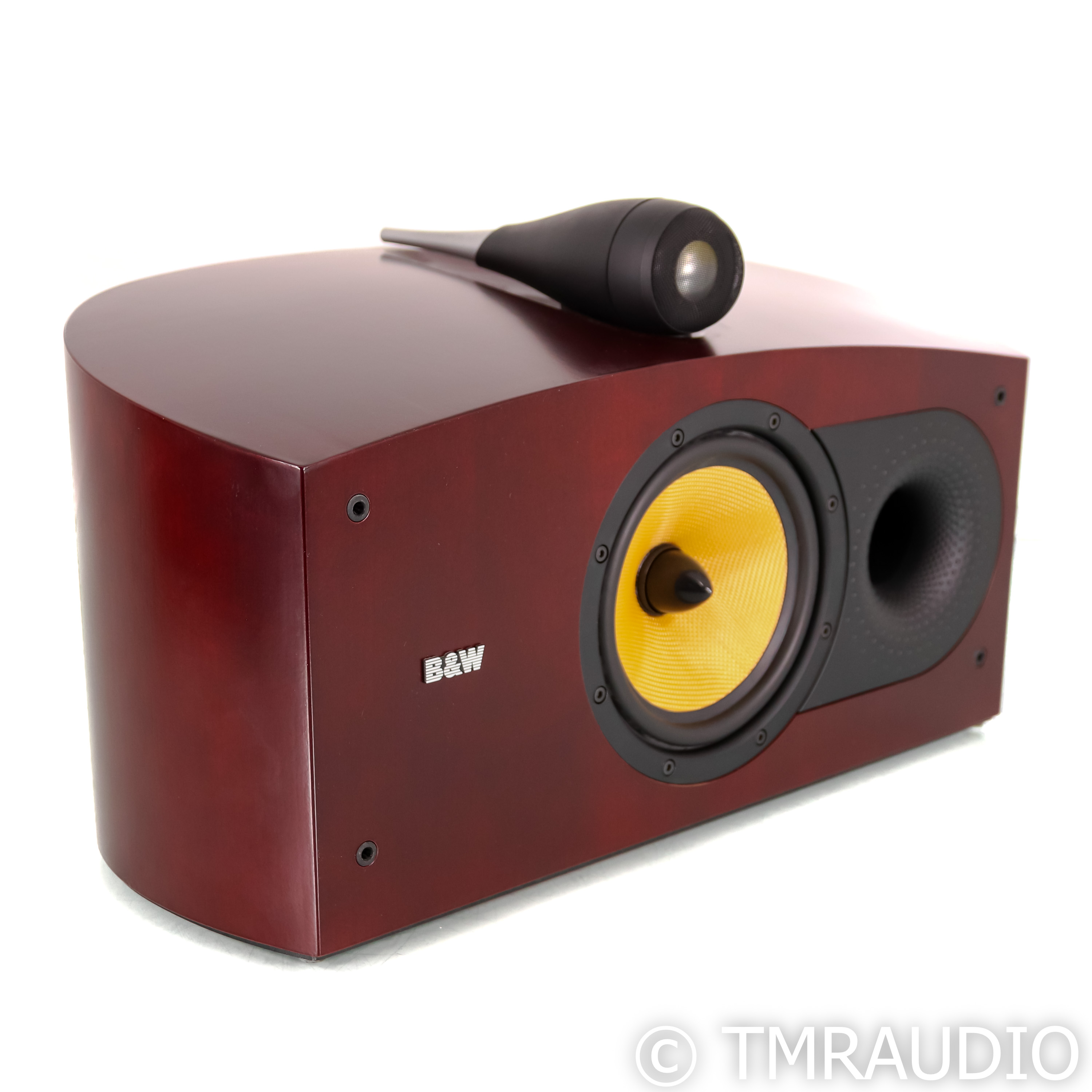 B&W Nautilus HTM2 Center Channel Speaker; Red Cherry - The